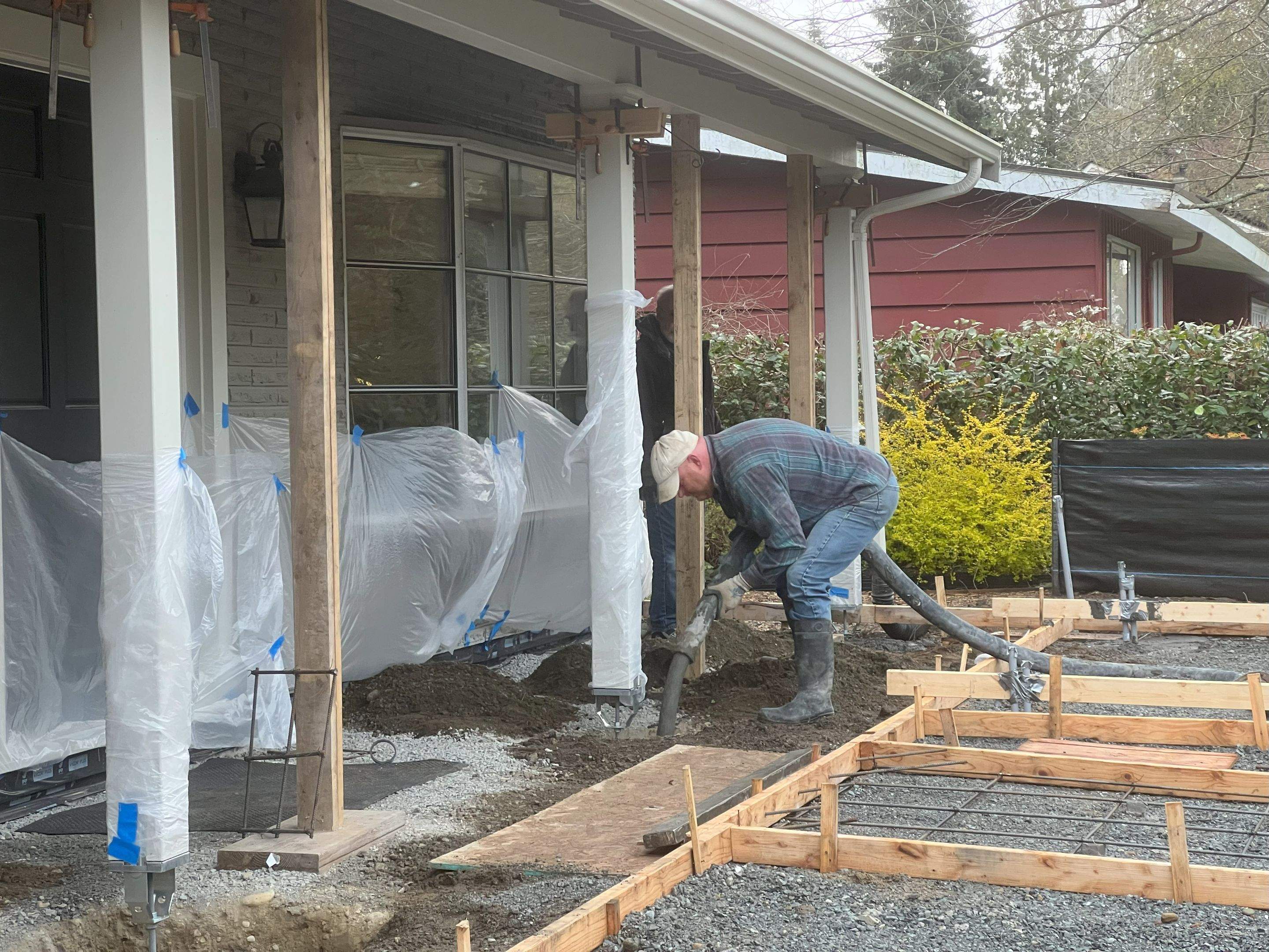Concrete Driveway Makeover | Edmonds  by Jireh Asphalt & Concrete Inc 