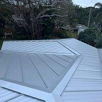 24ga 1" Nail-Strip Silver Metallic  by Total Roofing System The Metal Roof Experts