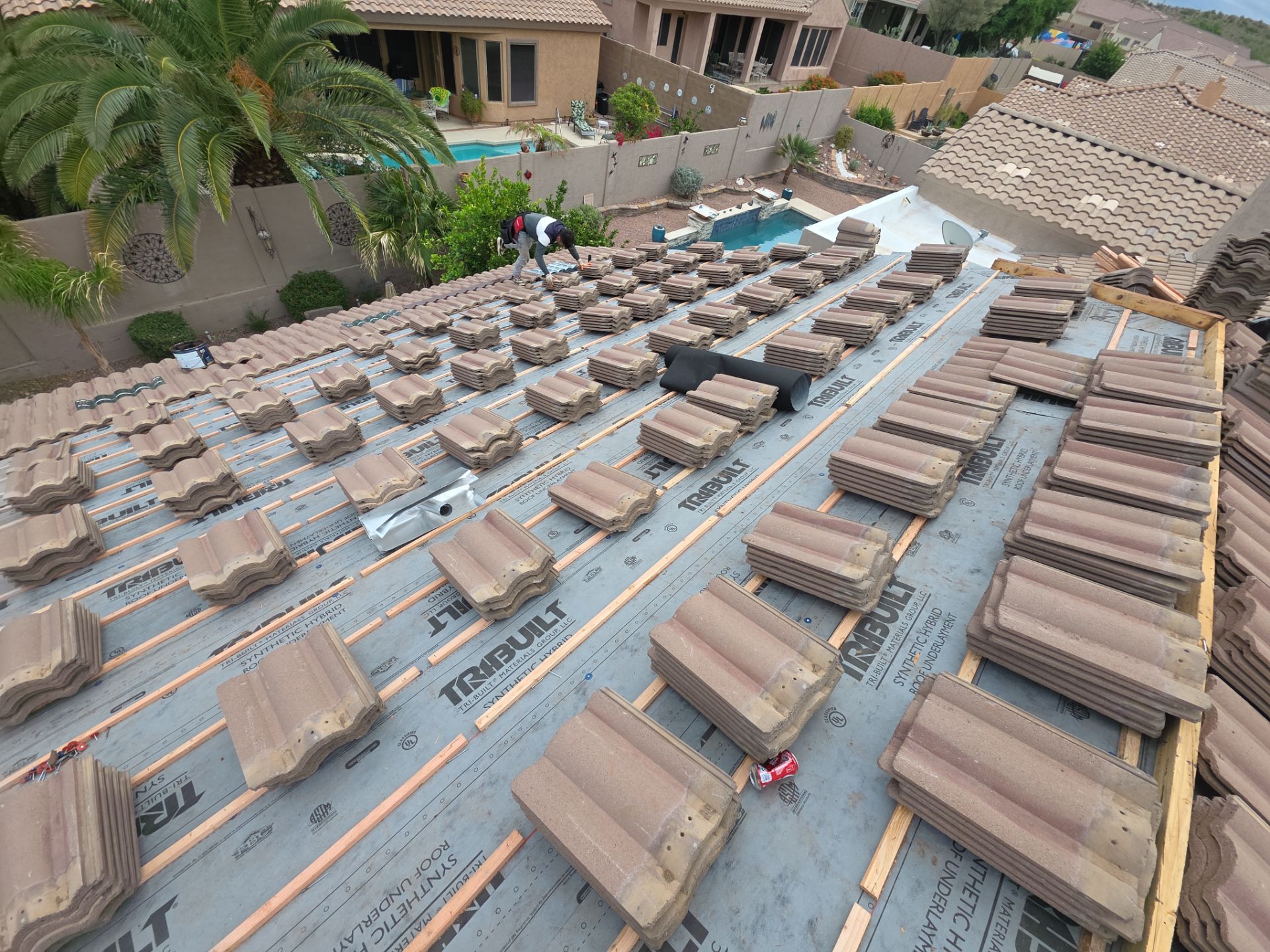 Gold Canyon Tile Reset  by Weather-Tite Roofing