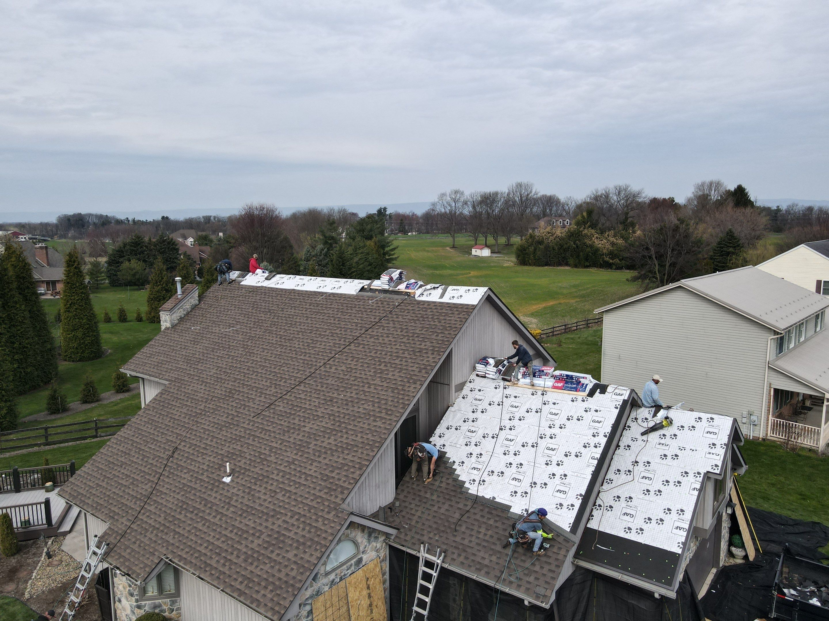 Gaf Barkwood by Teflon Roofing