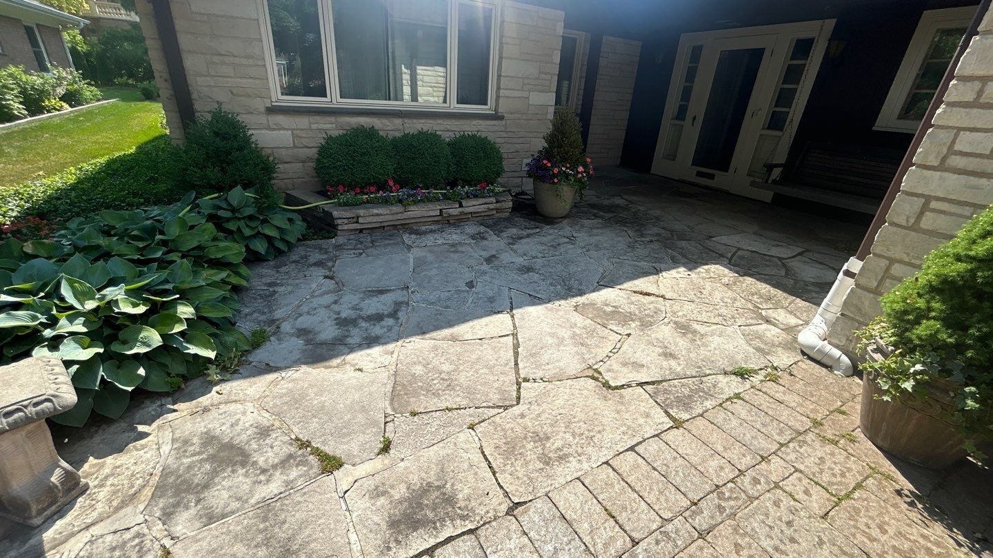 Brick paver clean, sand and seal.  using Surebond SB-1300 by Northern Power Washing LLC.