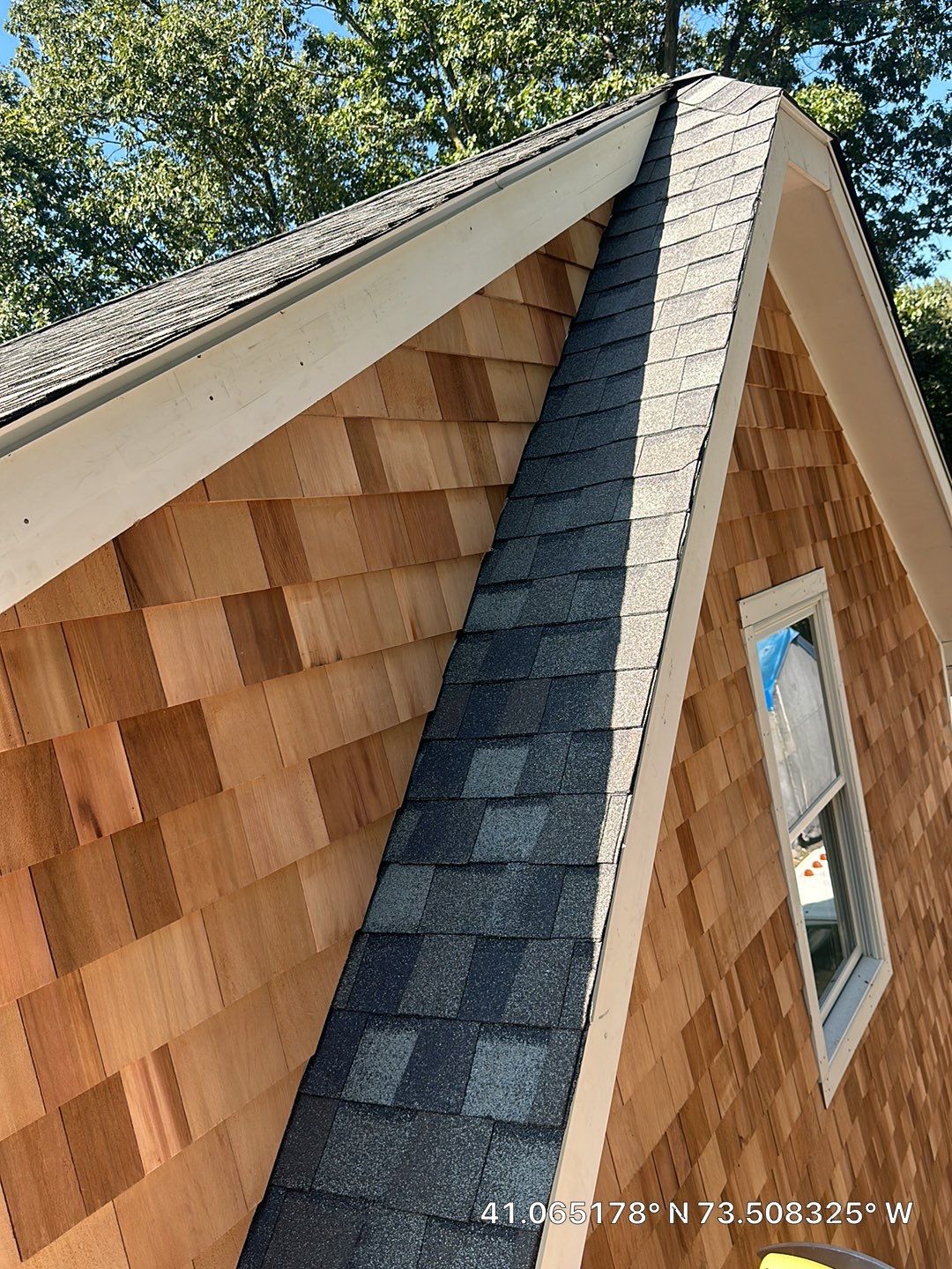 Siding Installation using Wood Shake by A Plus Exterior