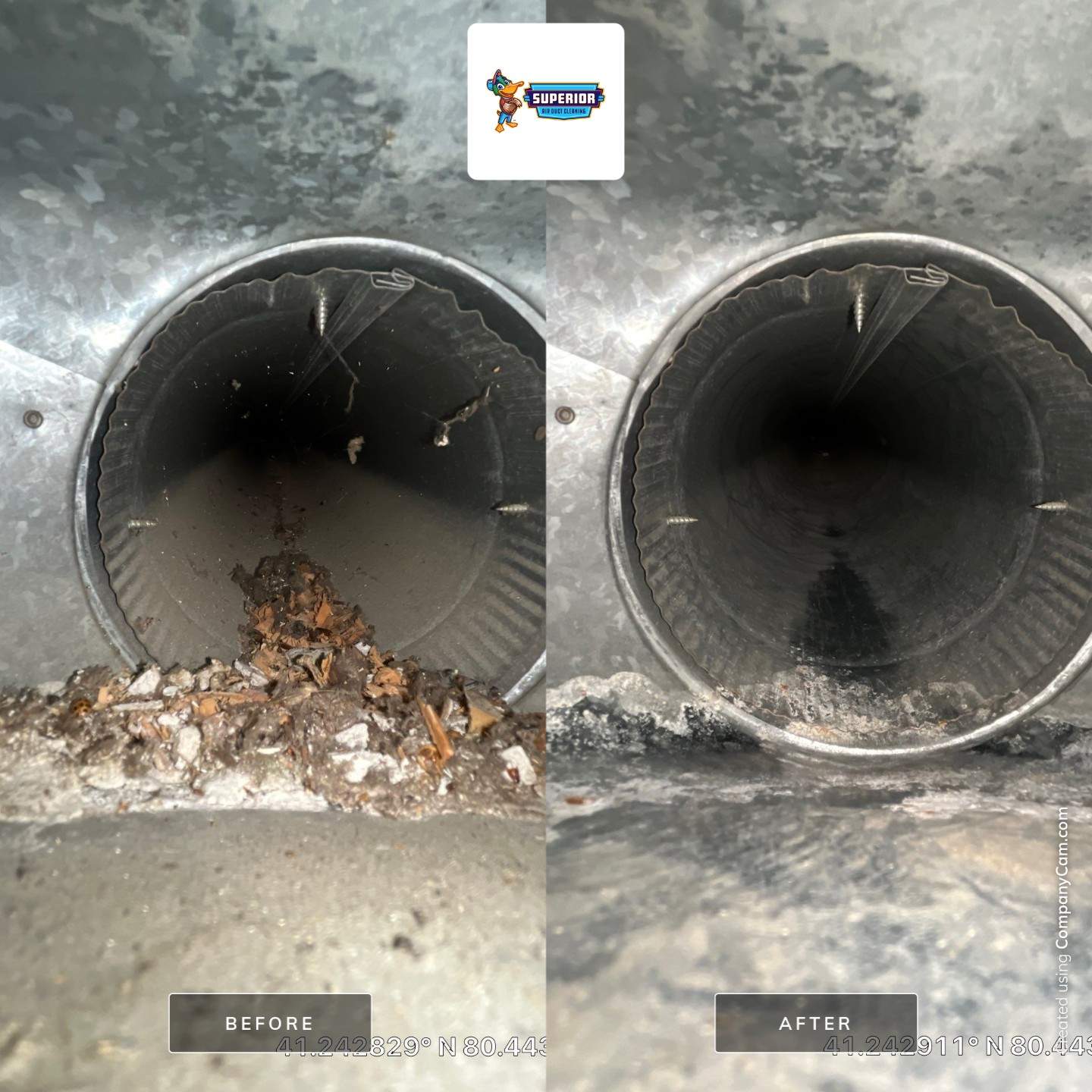 Air Duct Cleaning With a Vacuum Truck in Hermitage, PA by Superior Air Duct Cleaning