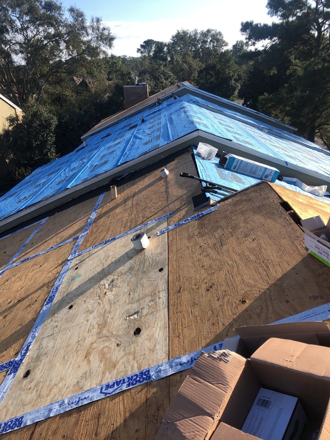Residential Roofing Repair using Roof Replacement by American Roofing & Construction LLC
