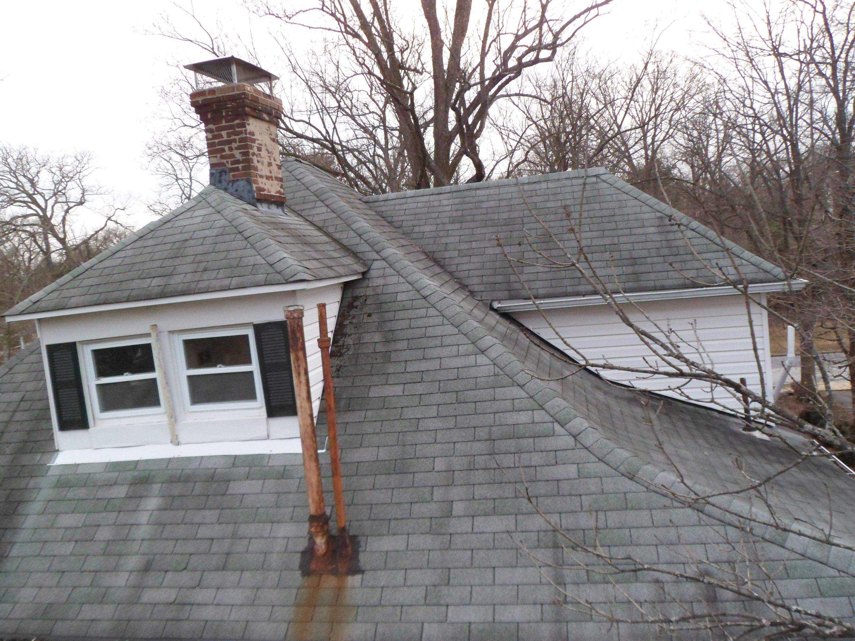 Residential Roofing Installation using Max Def Pewterwood by Alpha Design Services