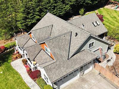 Residential Roofing Installation using GAF HDZ Shingles