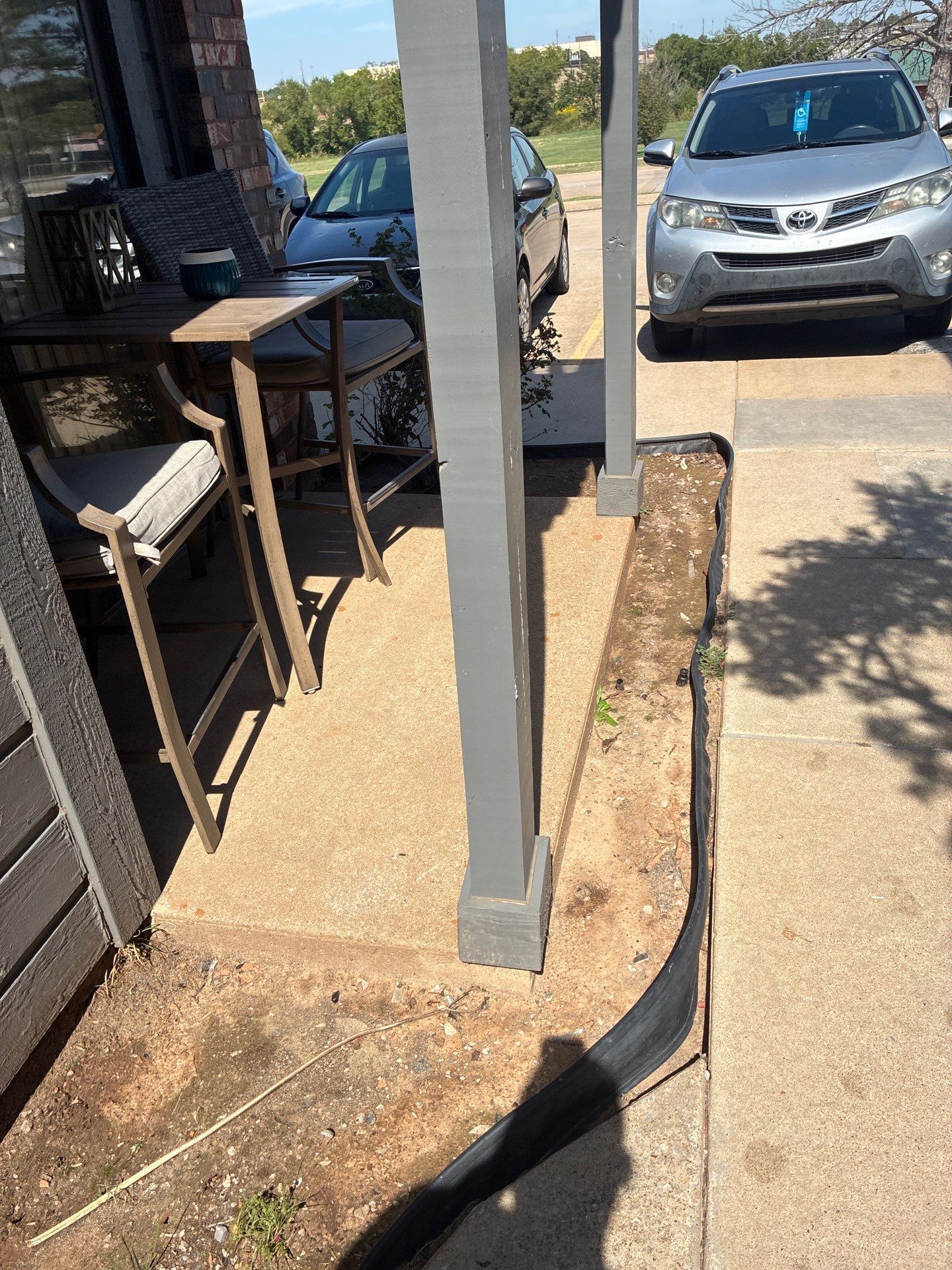 Landscape and concrete work by Clays Services Inc