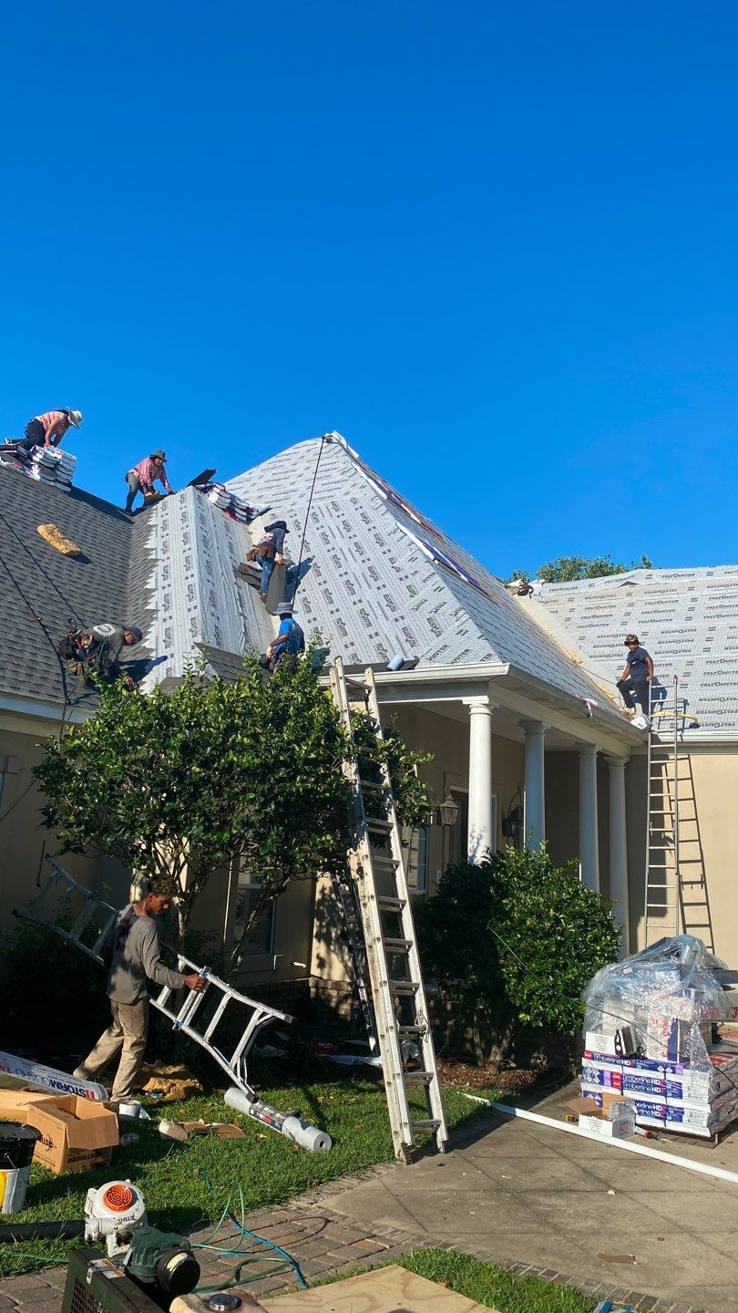 Residential Roofing Repair using Roof Replacement by American Roofing & Construction LLC
