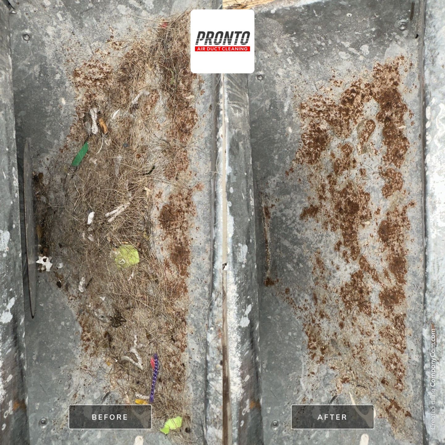 Air duct cleaning using Hypervac by Pronto Air Duct Cleaning