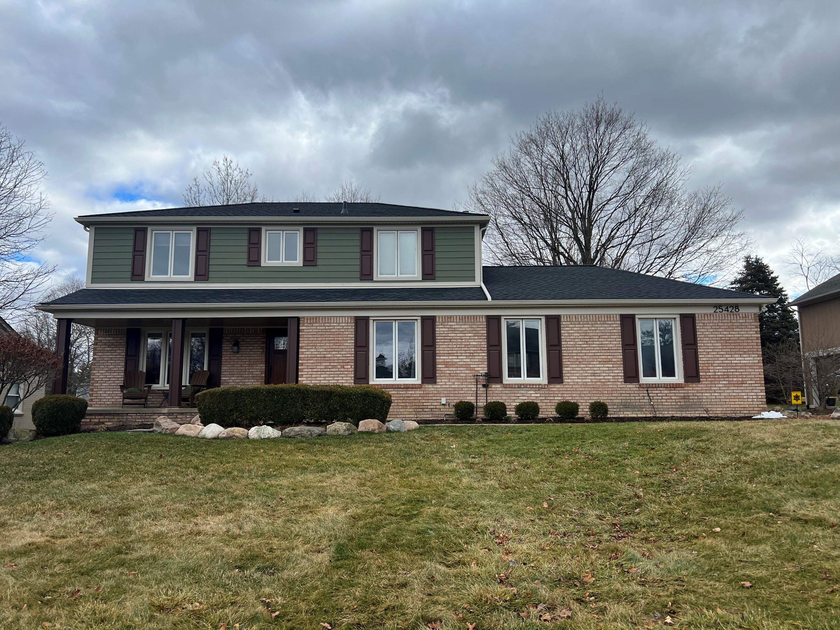 James Hardie Siding Installation & GAF Roof Replacement by Bloomfield Construction & Restoration