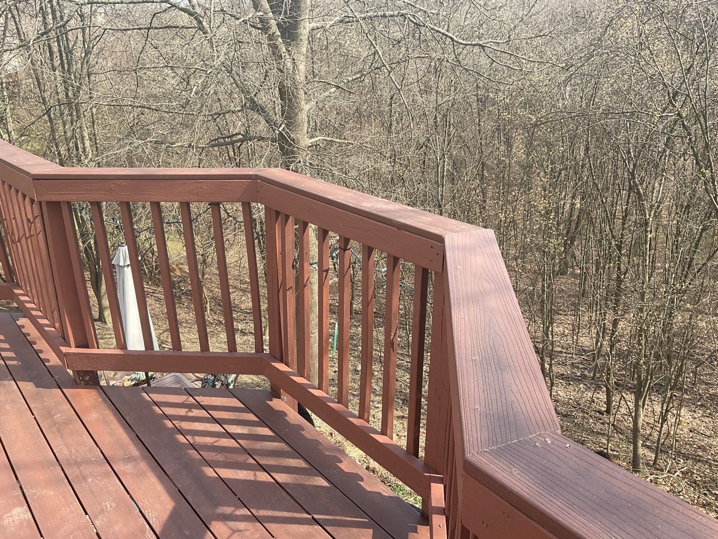 Deck Installation using New Composite Deck Board by Alpha Design Services