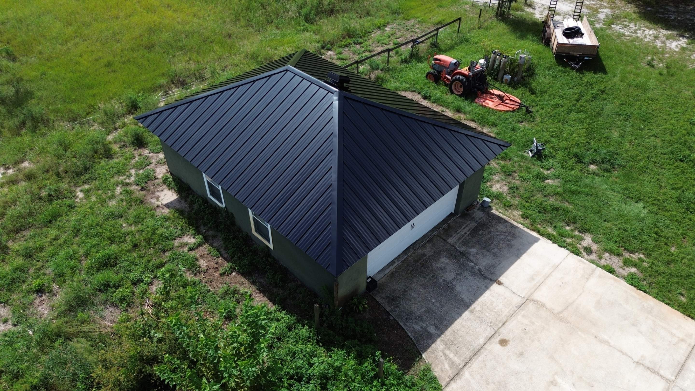 Residential Reroof | Architectural Shingles to 26 Gauge Standing Seam Metal | Groveland Fl by Gold Key Roofing