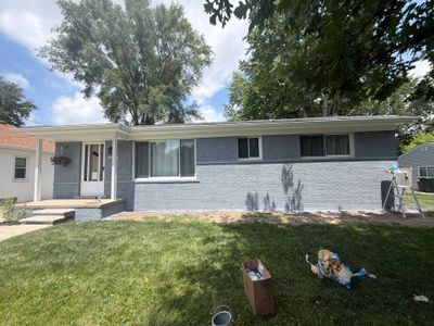 Exterior Brick Staining Transformation