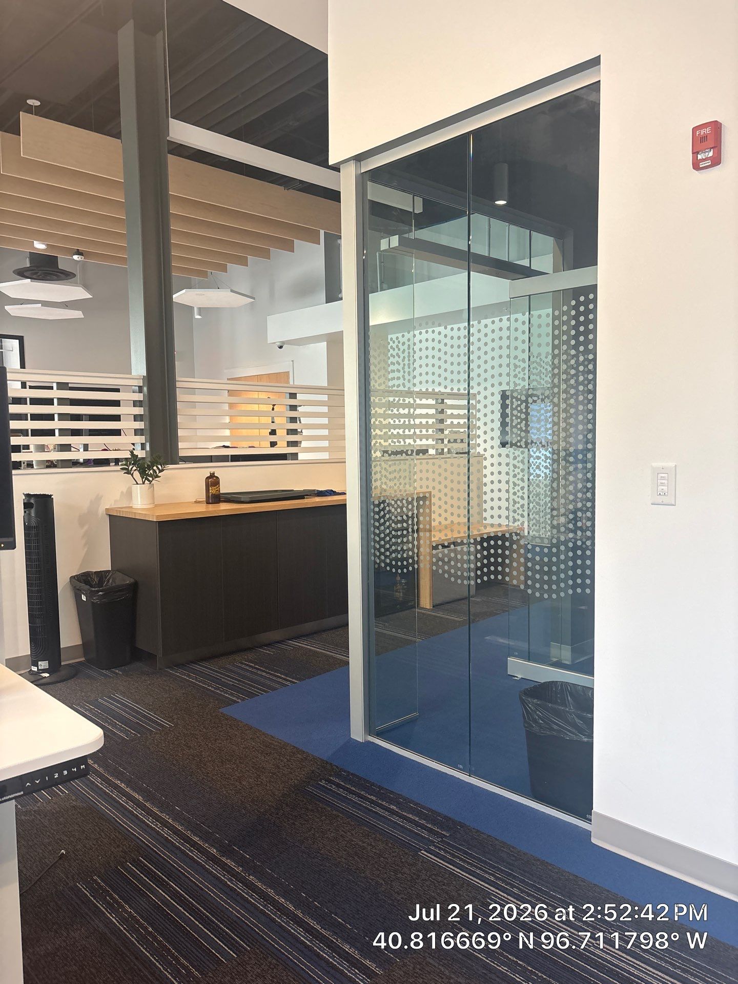 Modern Office Renovation with Glass Partitions in Lincoln by CompanyCam Sales Demo