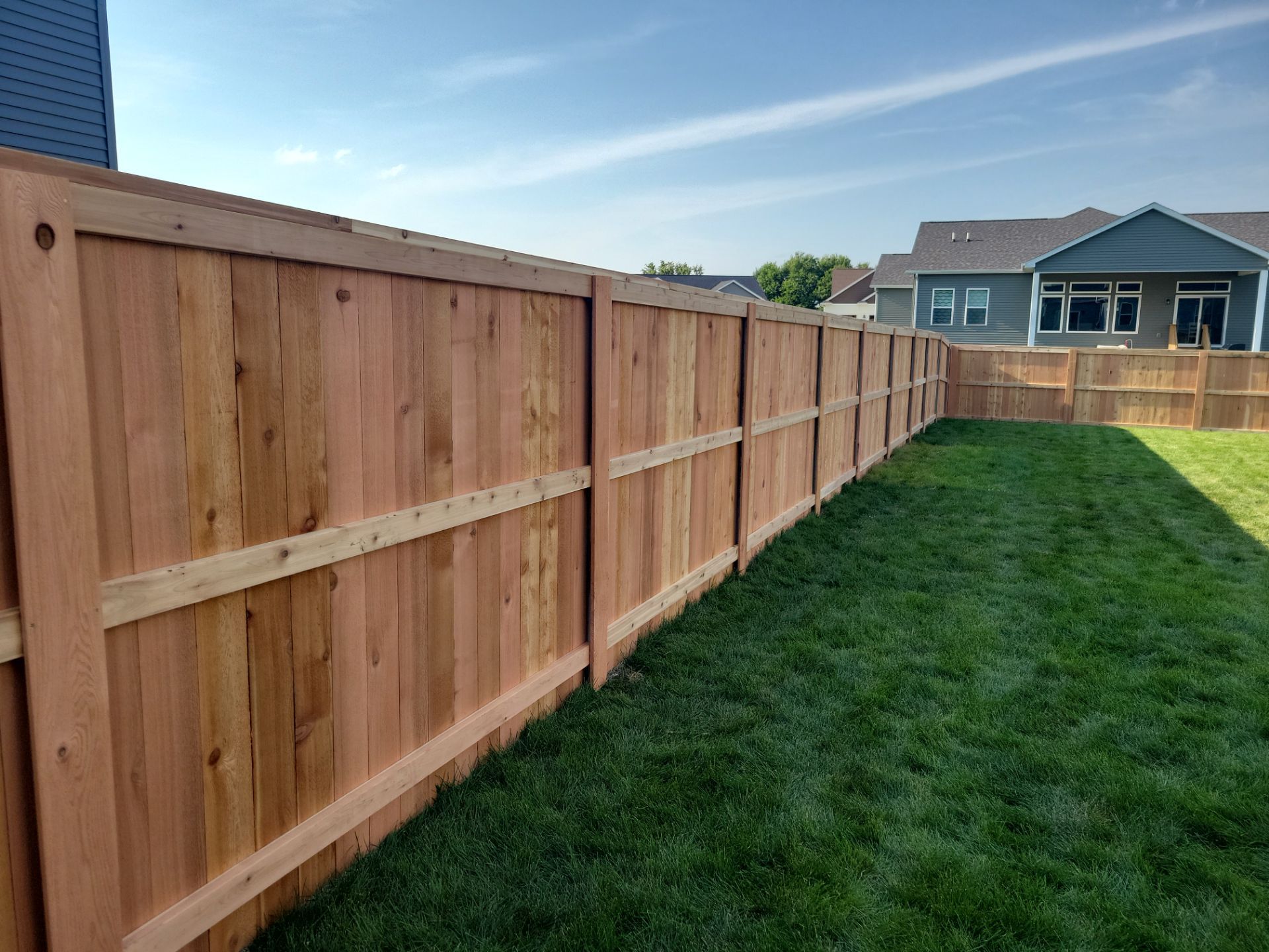 Project in Cedar Falls by Perfect Picket Fence and Stain