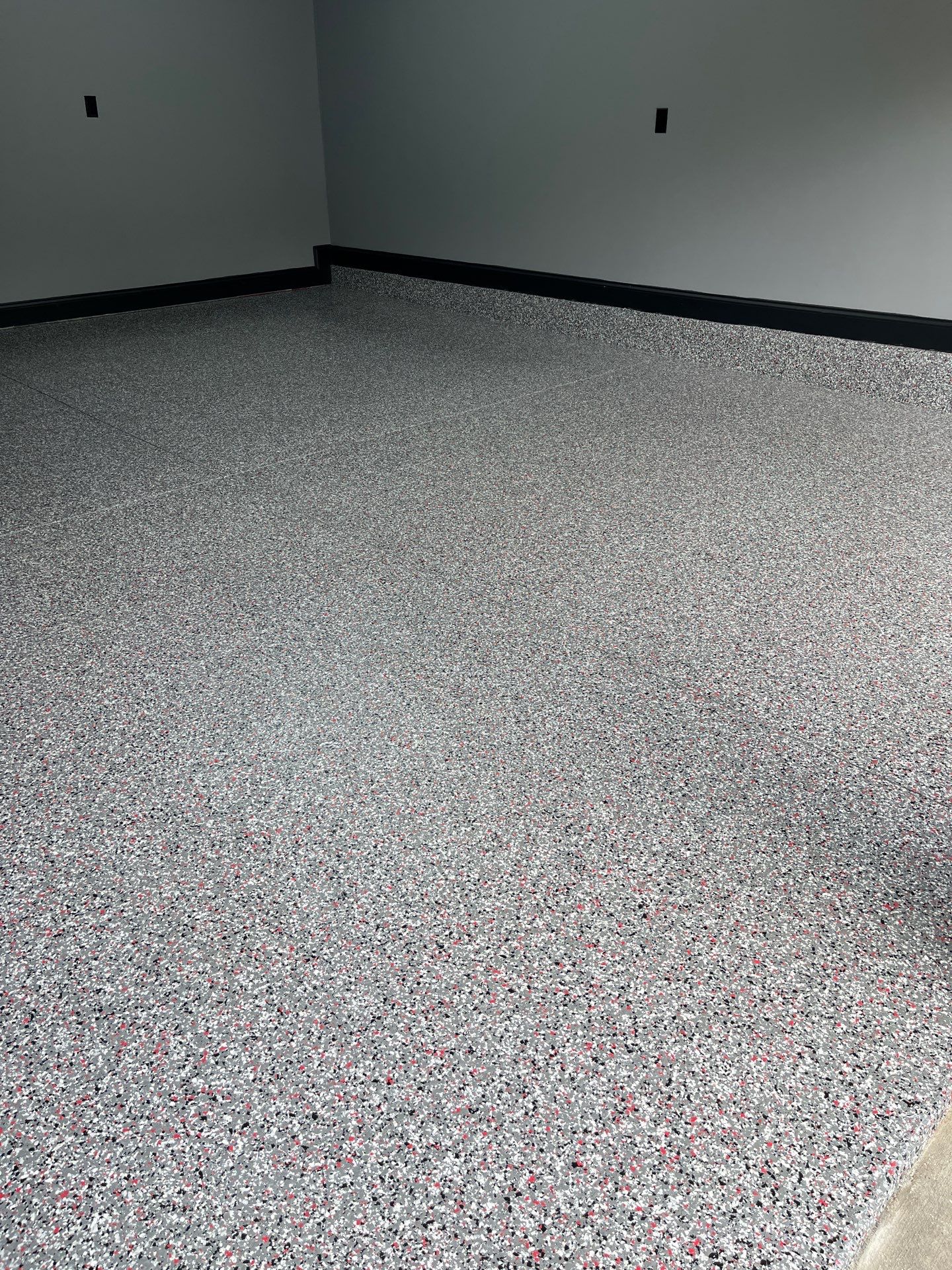 Garage Floor Coating using Custom Color by My Garage Floor Guys