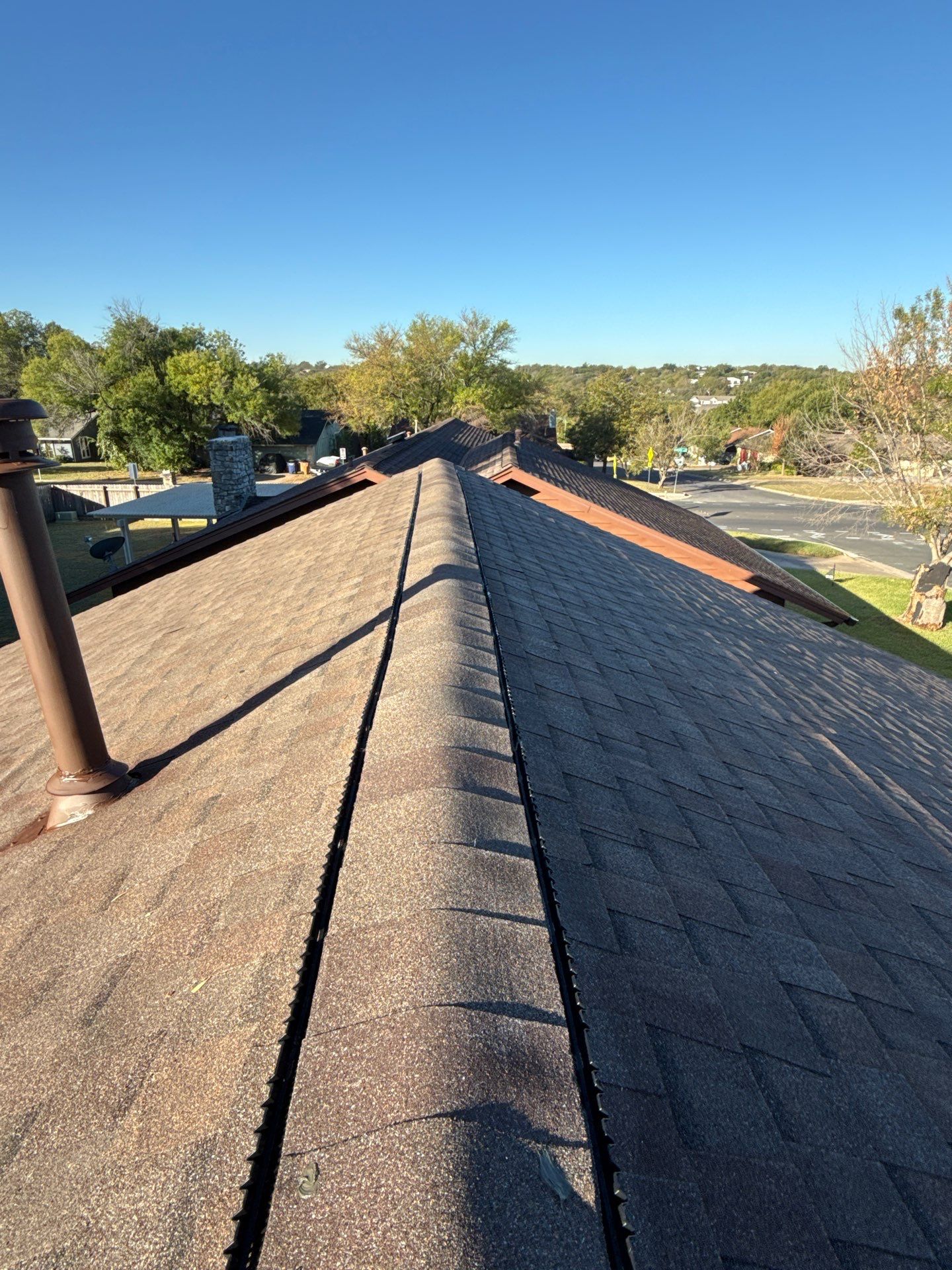 Residential Roof Replacement using TAMKO - Titan - Rustic Slate by Action Exteriors Austin