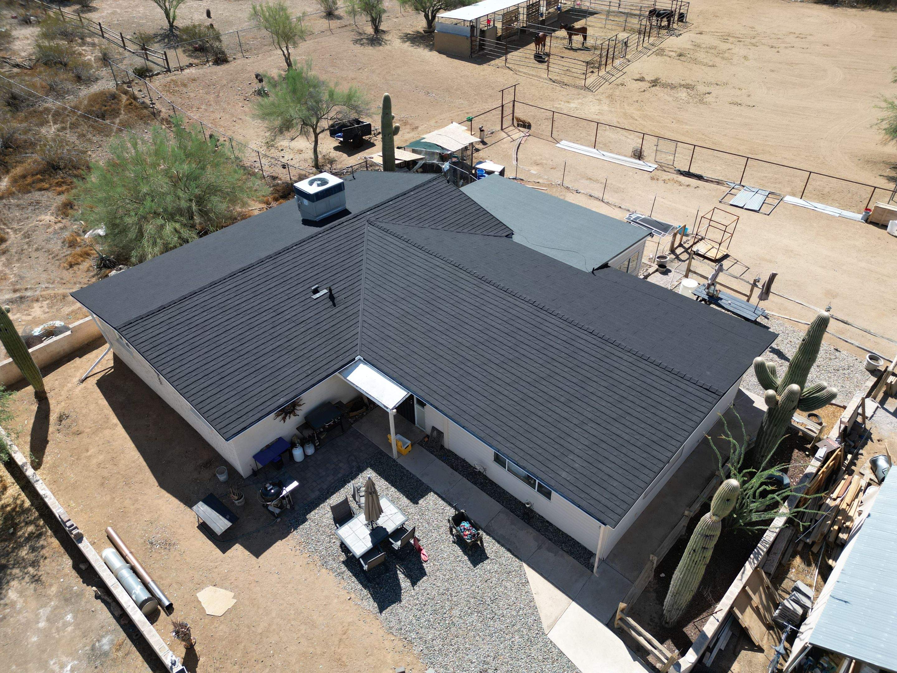 Graphite Stone Coated Steel by Reimagine Roofing