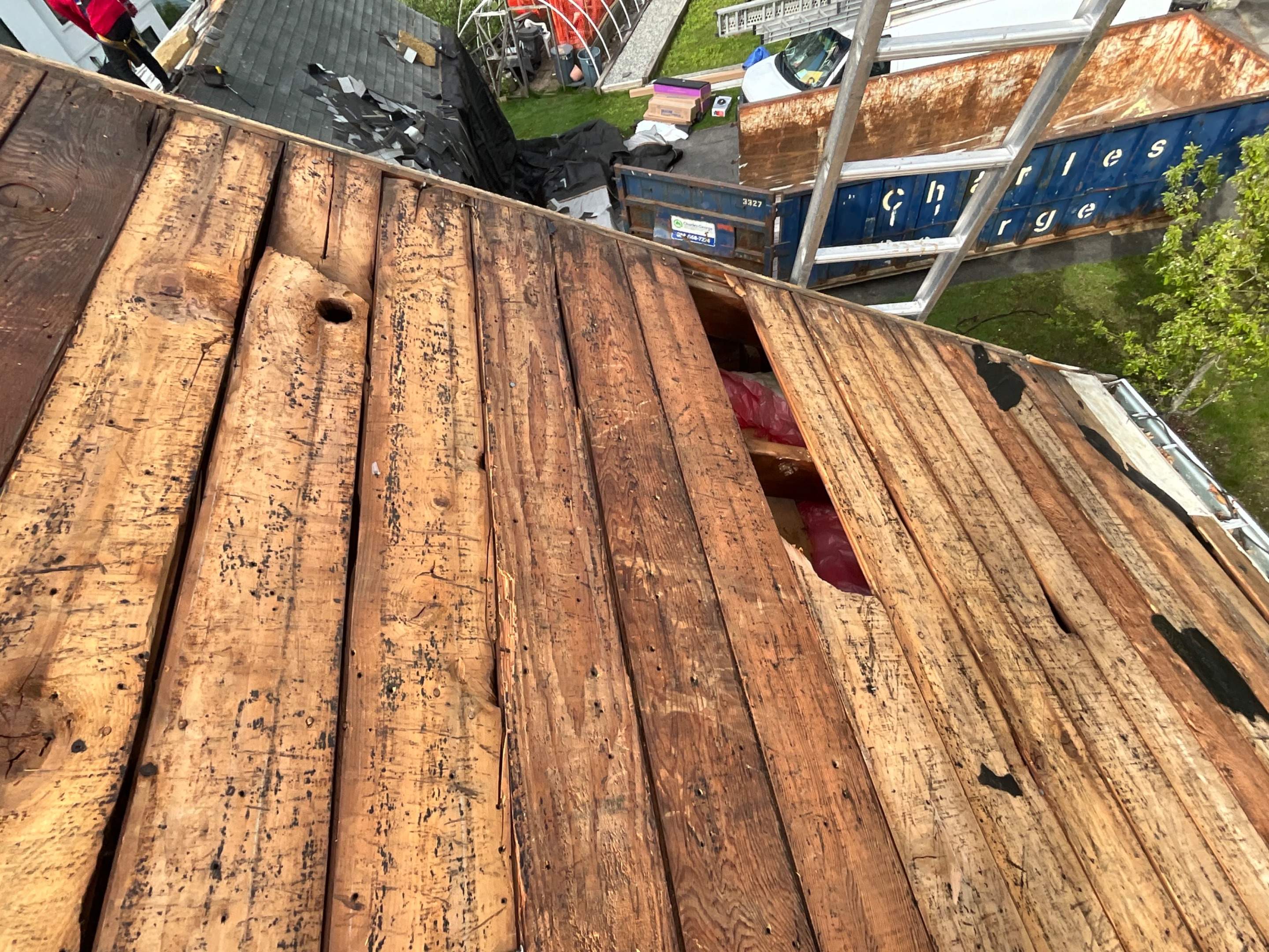 Tyee Roofing Installing  by Tyee Construction Corp