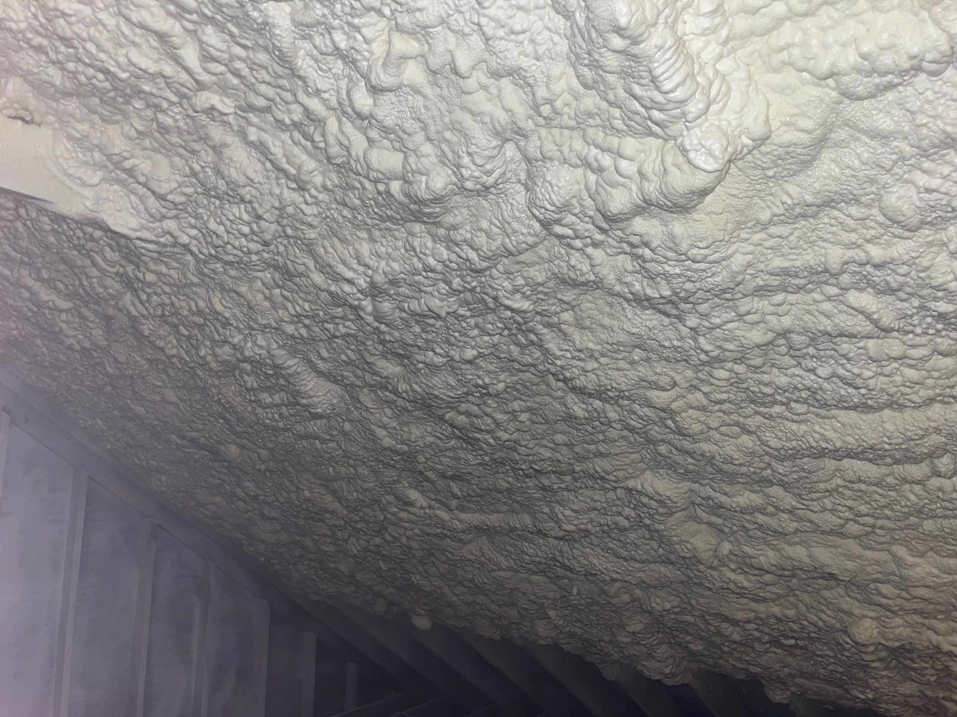 Basement Exterior Walls using Closed Cell Spray Foam by NYS Foam & Energy