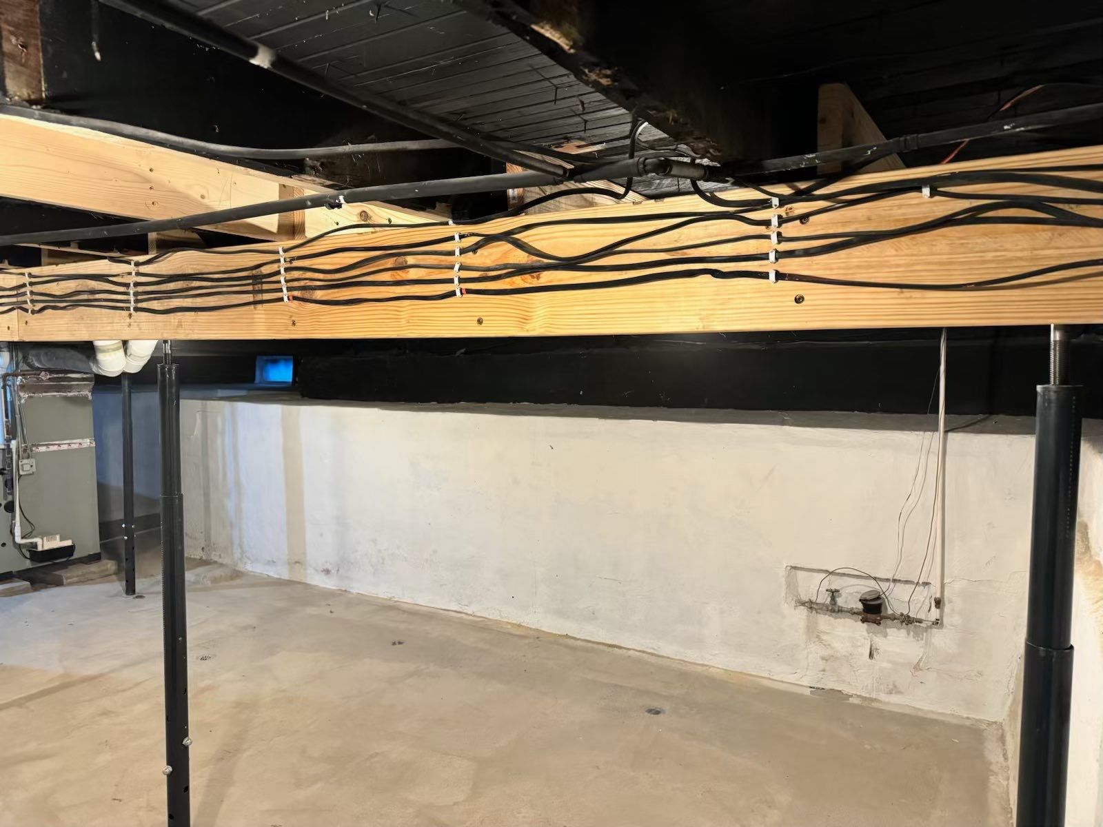 Basement Structural Carpentry by Toledo Basement Repair