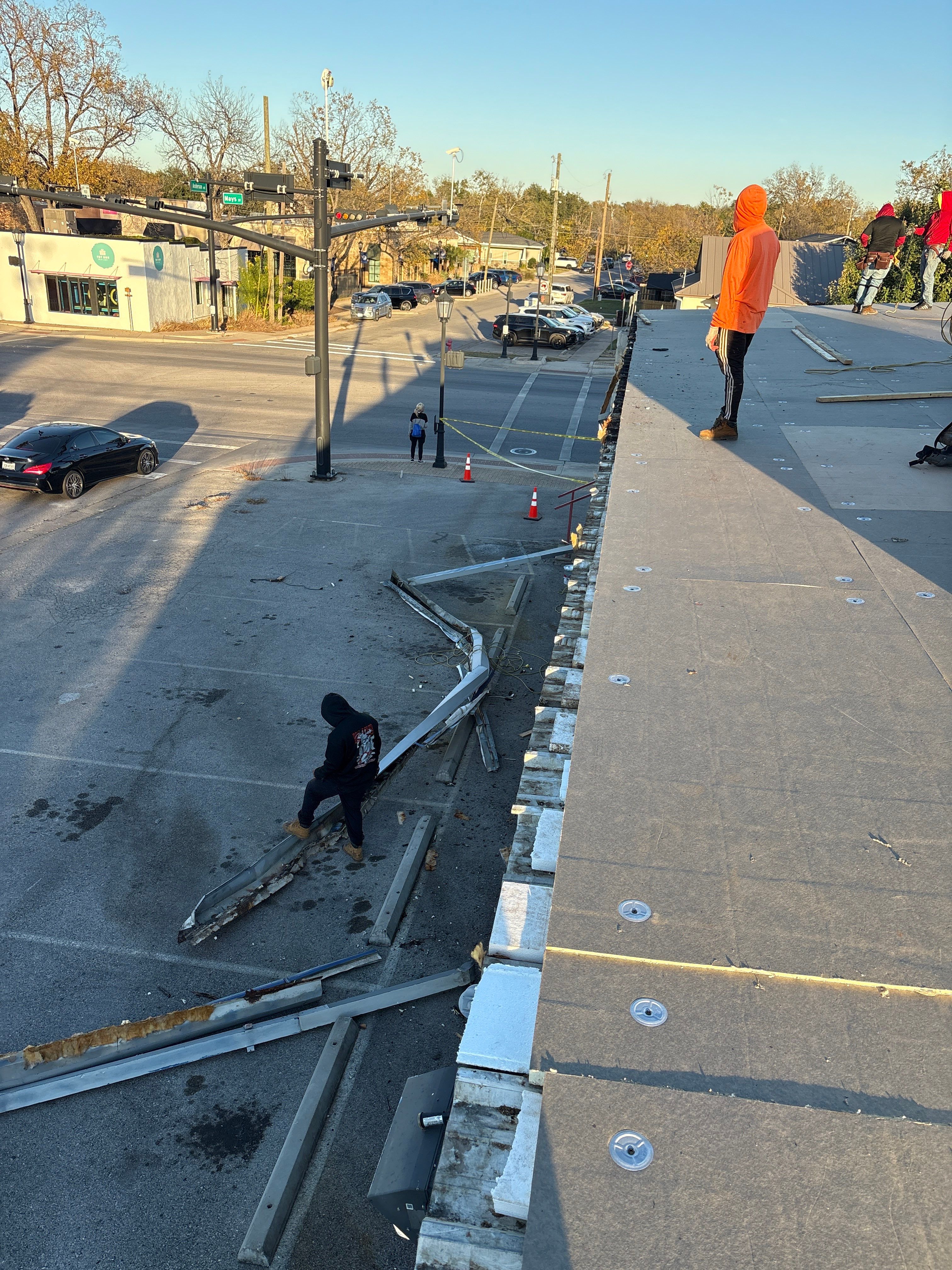 Project in Round Rock by Hartland Roofing & Construction