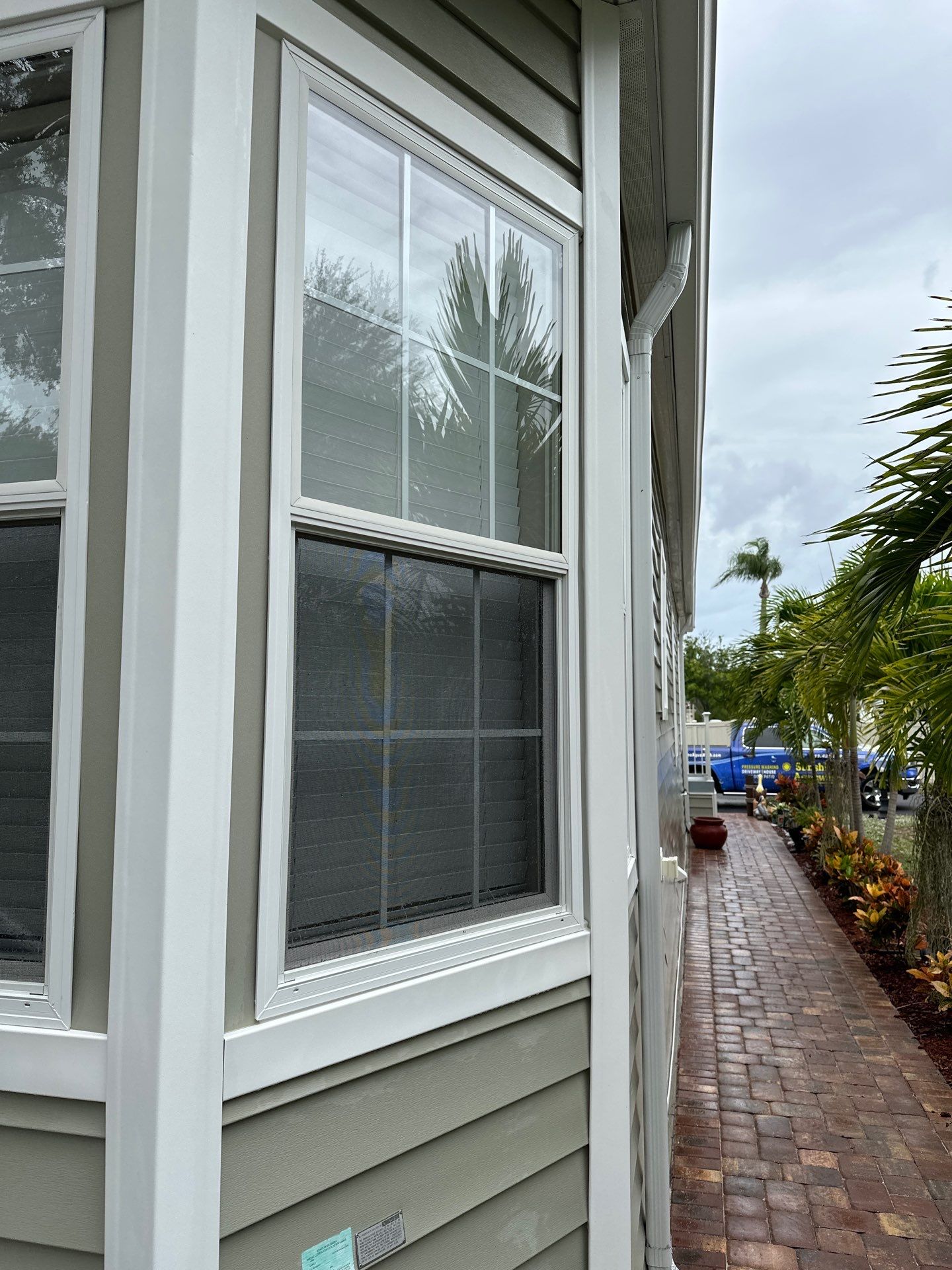 Gutter Cleaning and House Washing Services  by Sunshine AquaWash