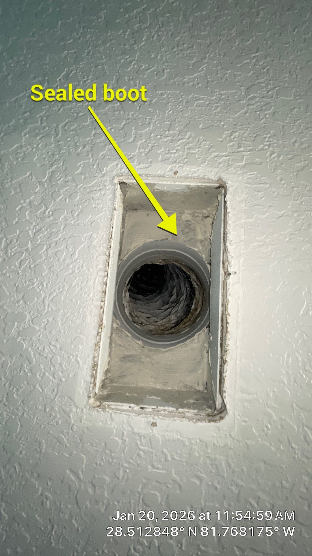 Air Duct and Dryer Vent Cleaning Encapsulation in Clermont by Hygienic Air, Inc
