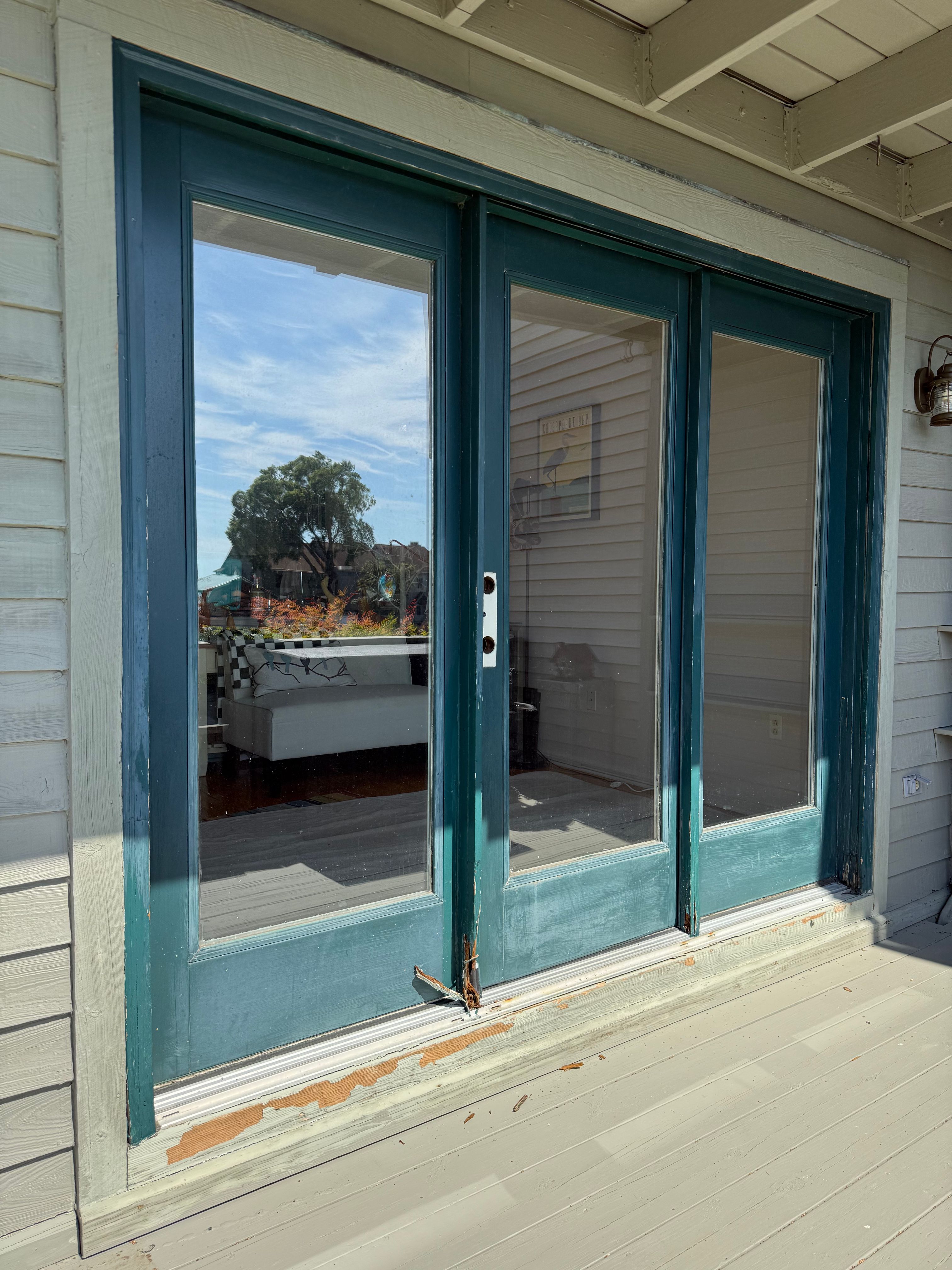 Triple-Pane Sliding Glass Door Replacement in Chesapeake Beach by Window Depot of Annapolis