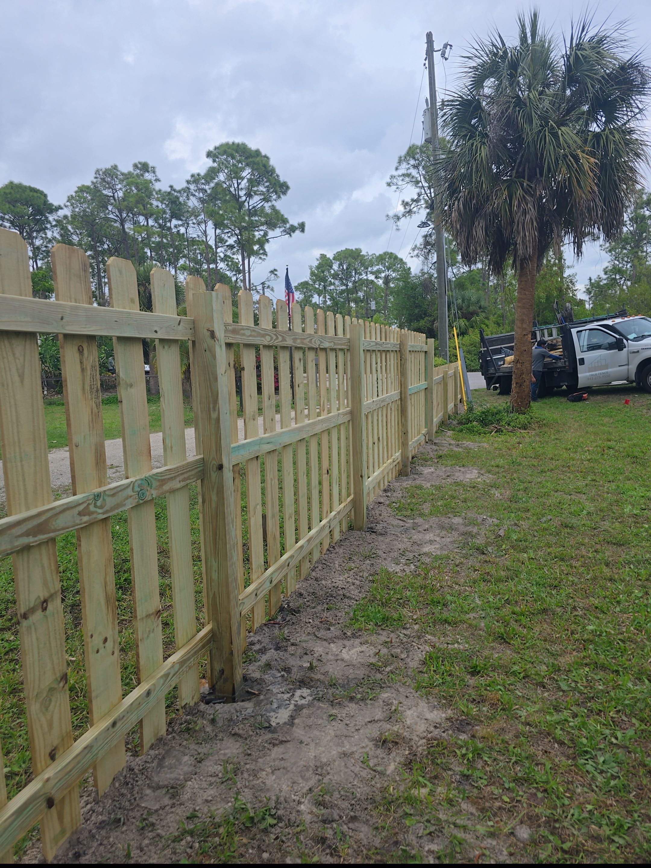 Wood Install in Port Charlotte by True Fence LLC