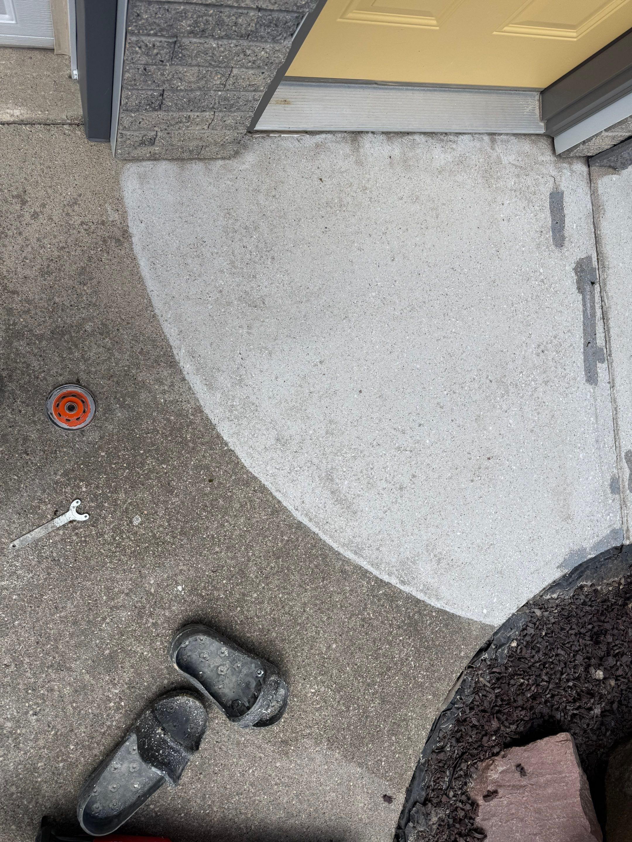Custom Grey Flake Epoxy Garage Floor Installation in Remsen by Select Painting, Coatings & Garage Cabinets