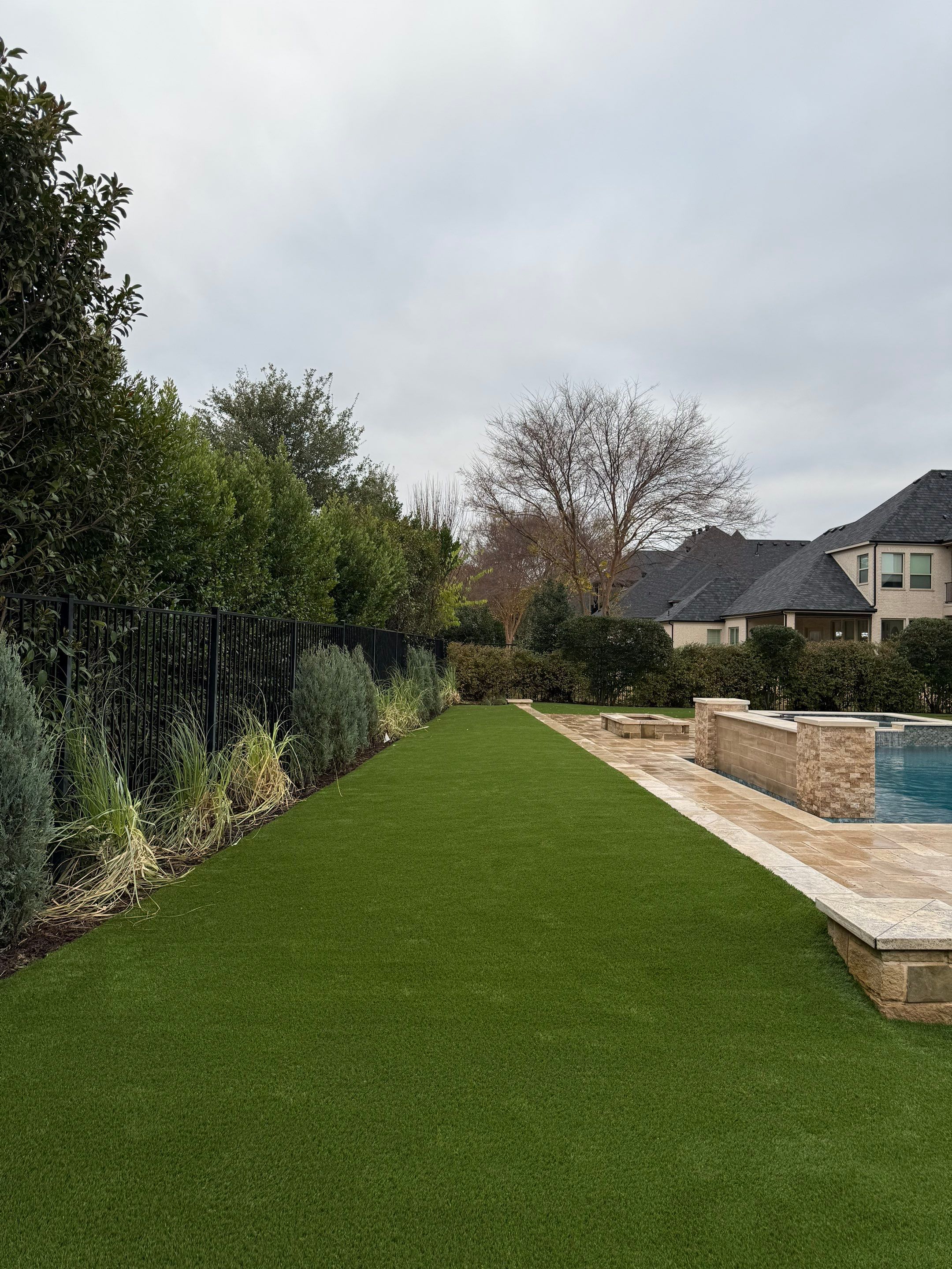 Project in Southlake by Turf Concepts