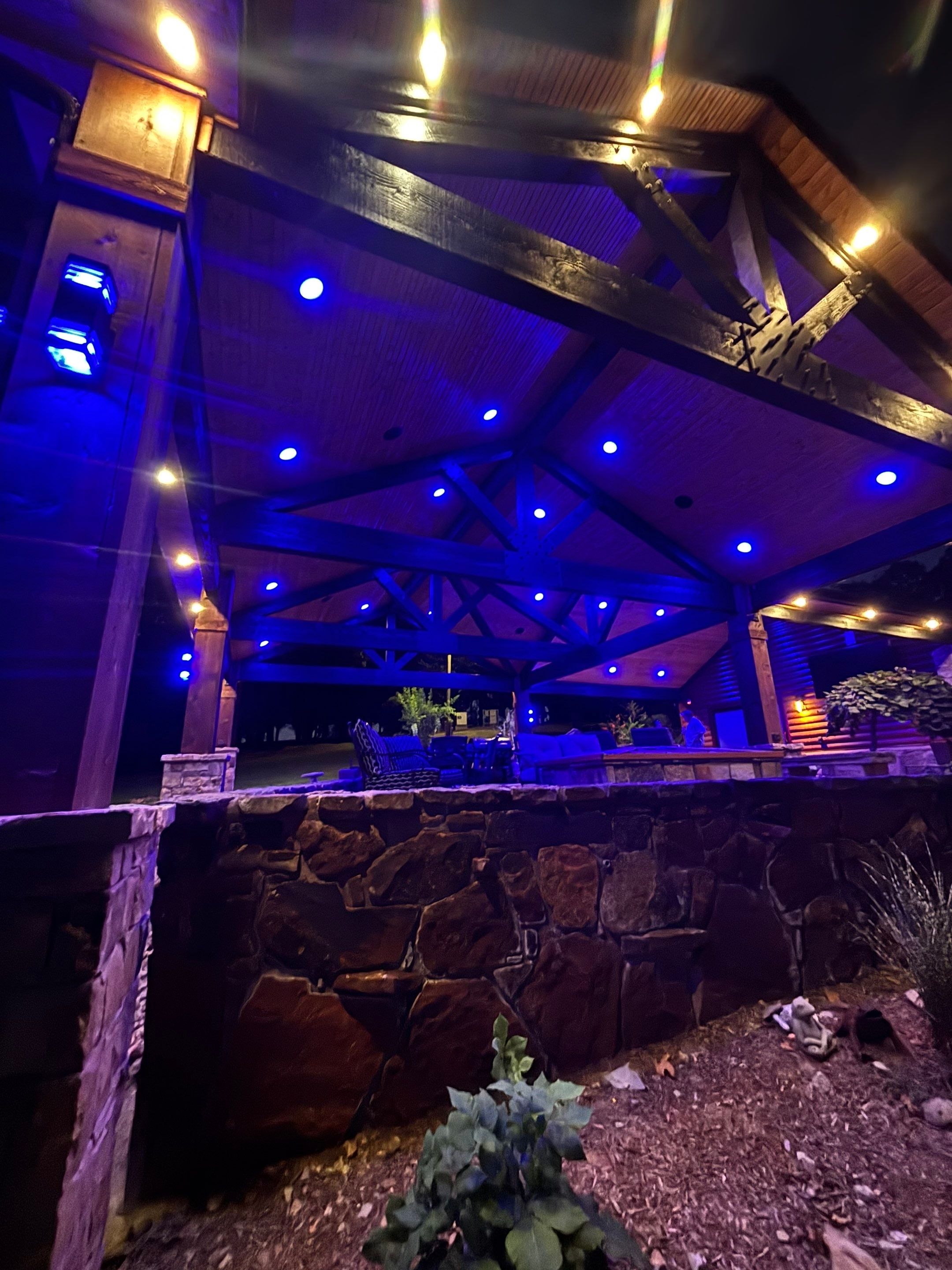 Custom Outdoor Patio by Argent Electric LLC