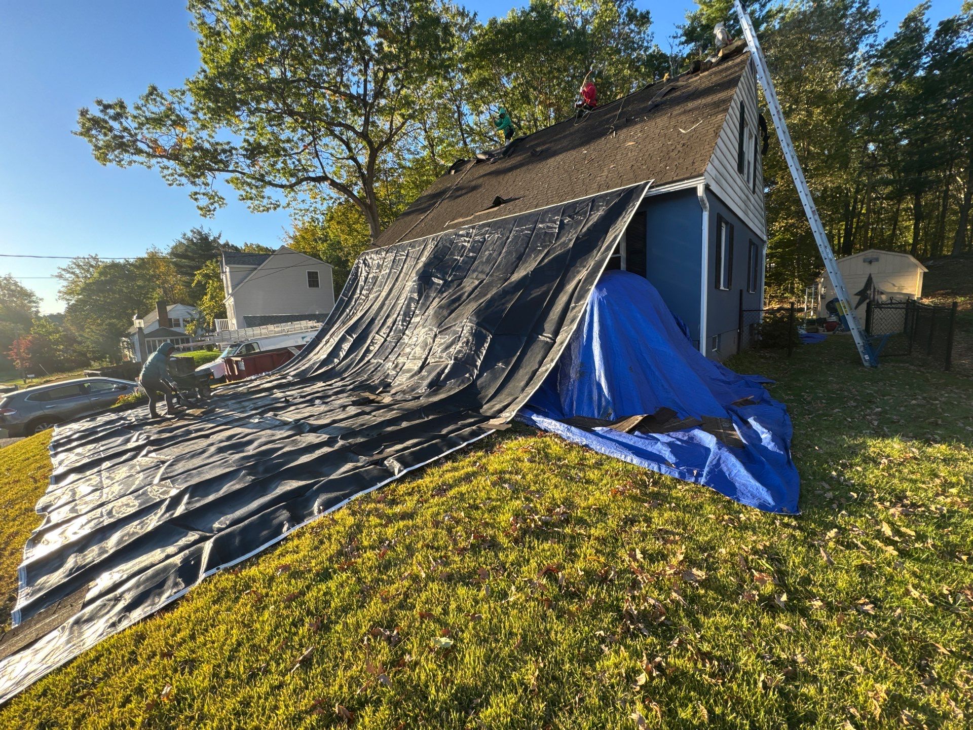 Full Roof Replacement, Fitchburg, MA by Mighty Dog Roofing of Greater Middlesex County