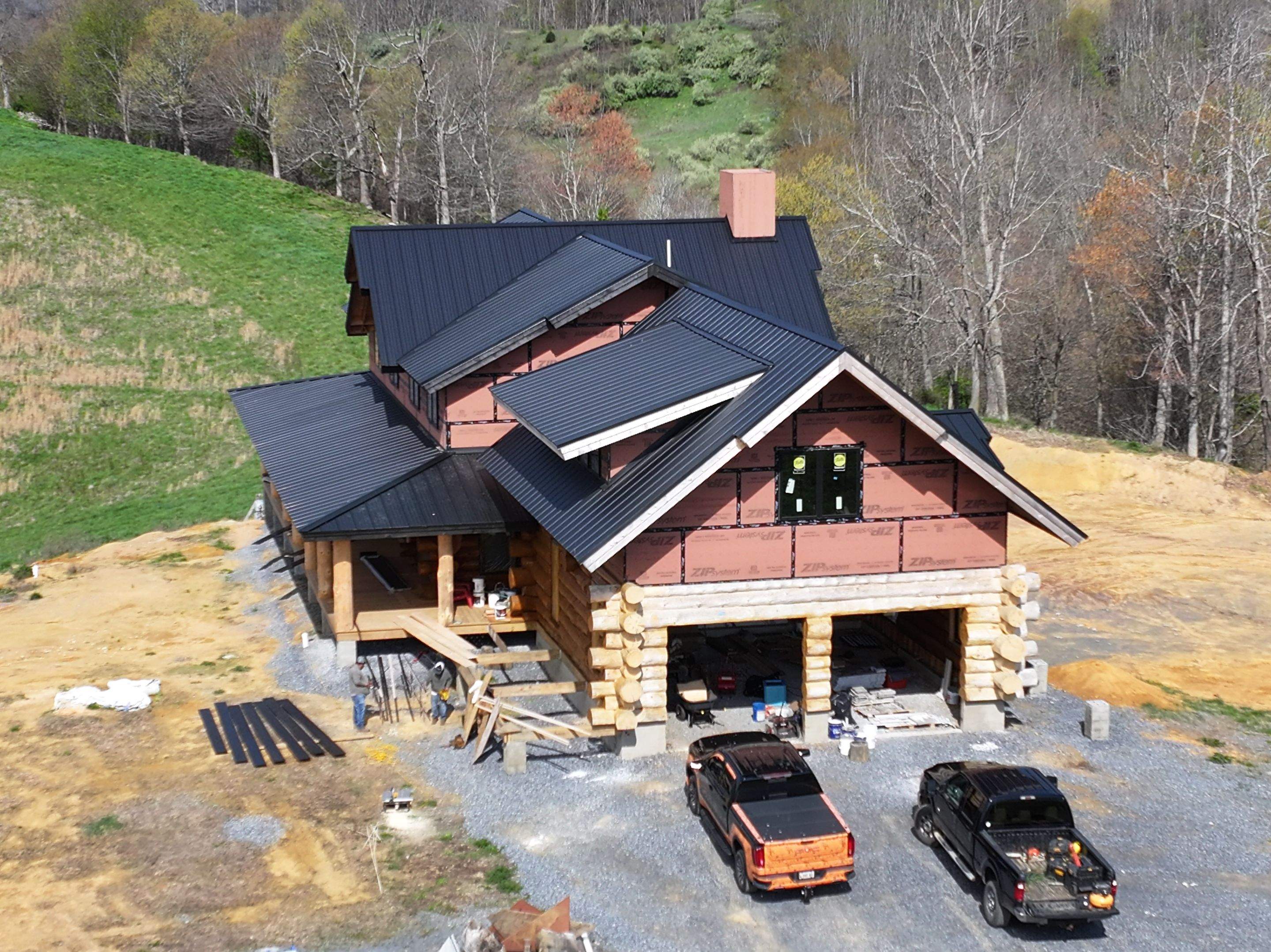 Black Frost Standing Seam by Omnia Roofing
