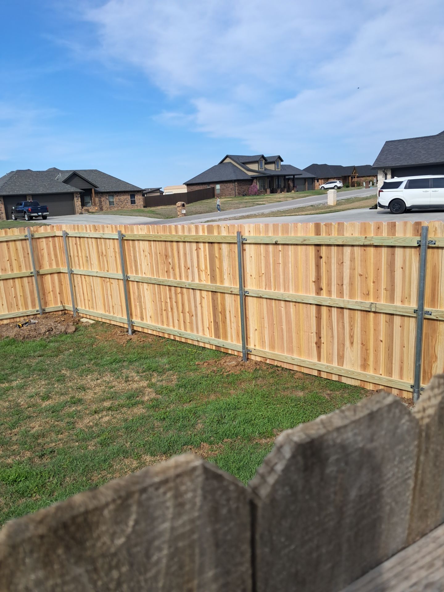 Fence Work by Clays Services Inc