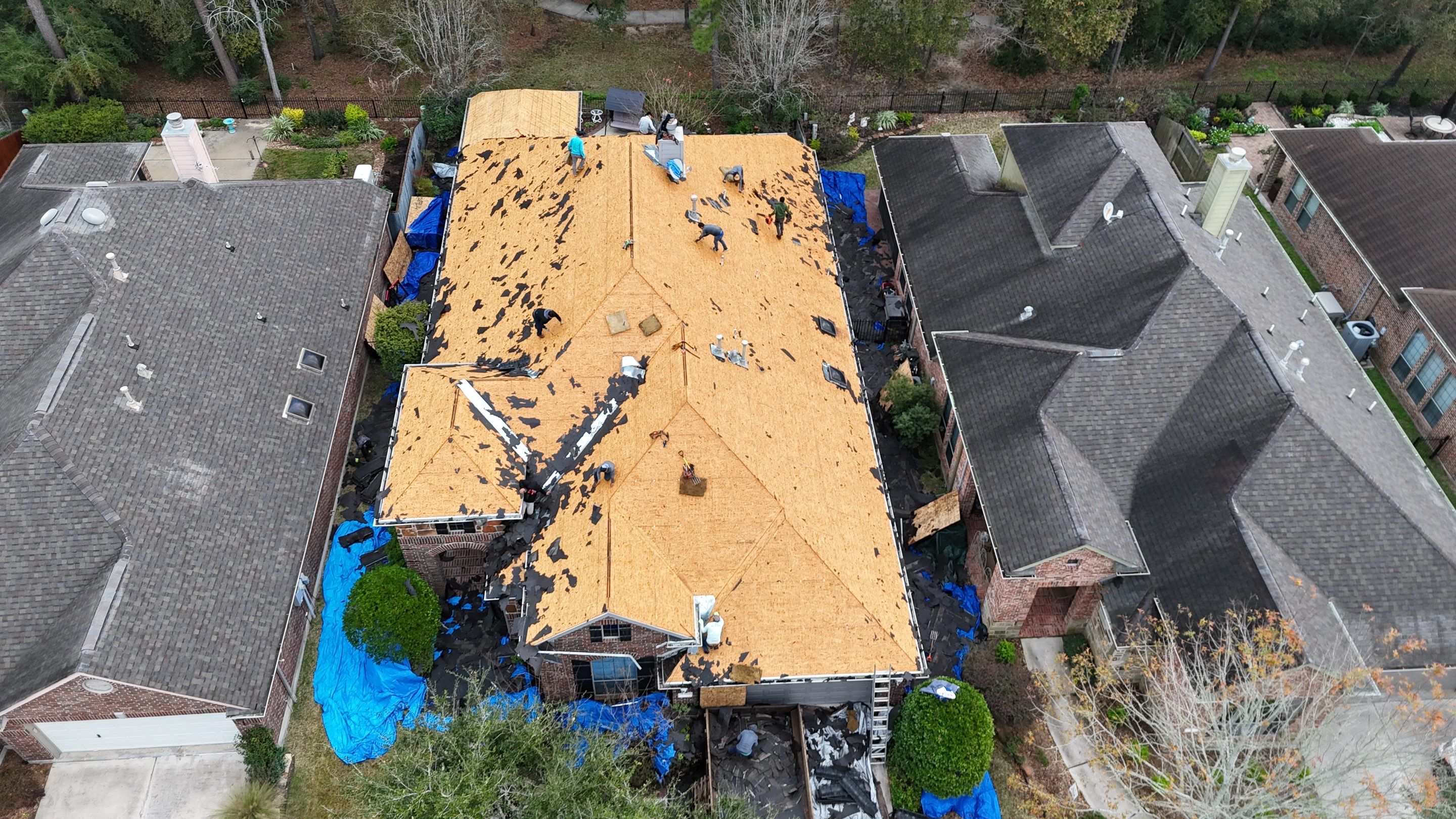 Kingwood Roof Installation using Atlas Pinnacle Pristine by Modern BYLT Roofing & Construction