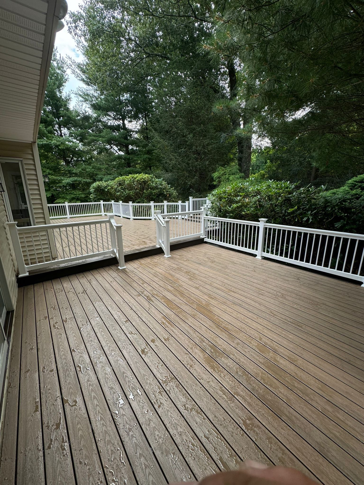 Deck Resurface using Deckorators Venture - Color Sandbar  by deck guardian