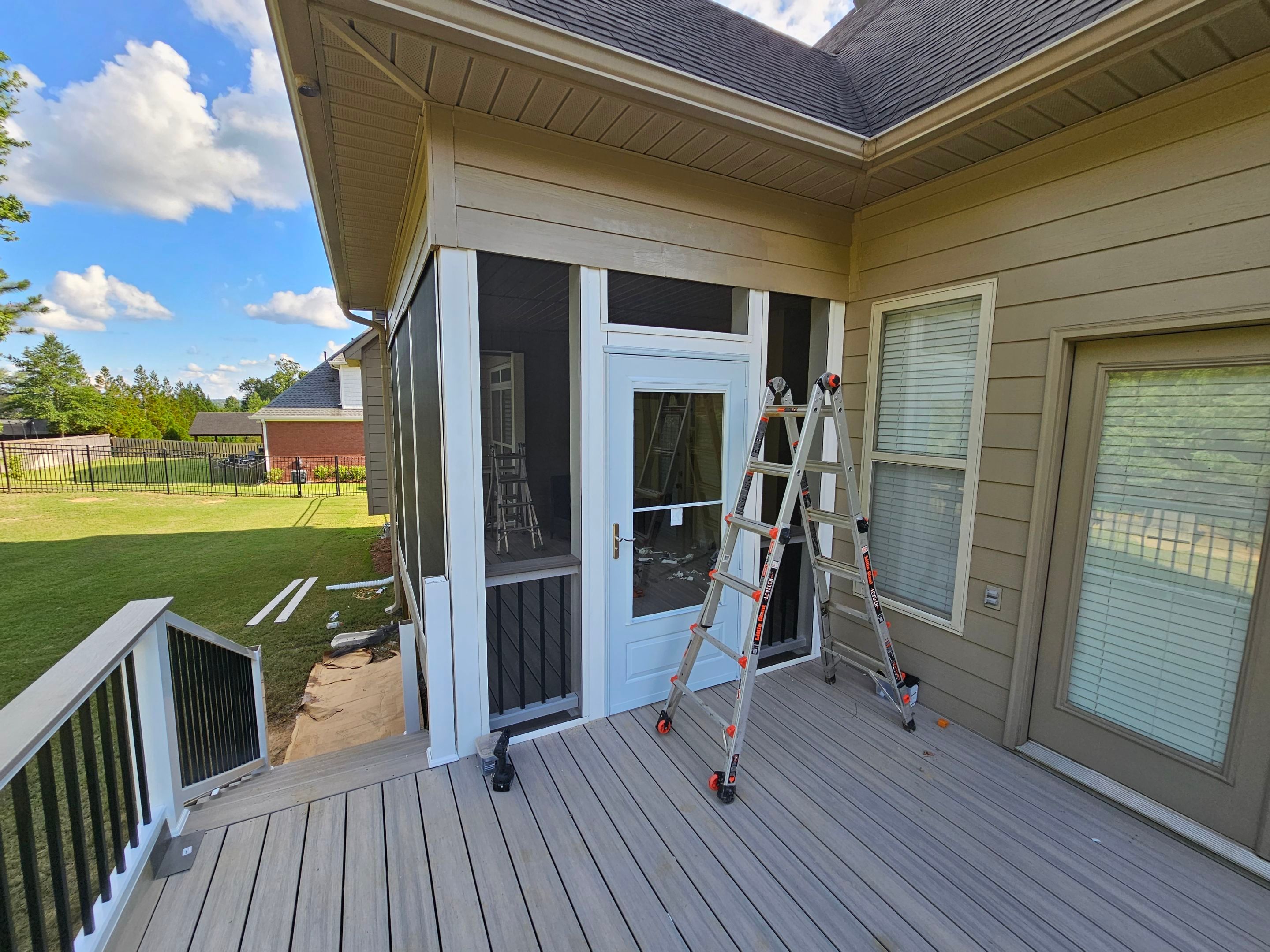 Tiffany Estates - Composite Deck Installation  by Pillar and Pine