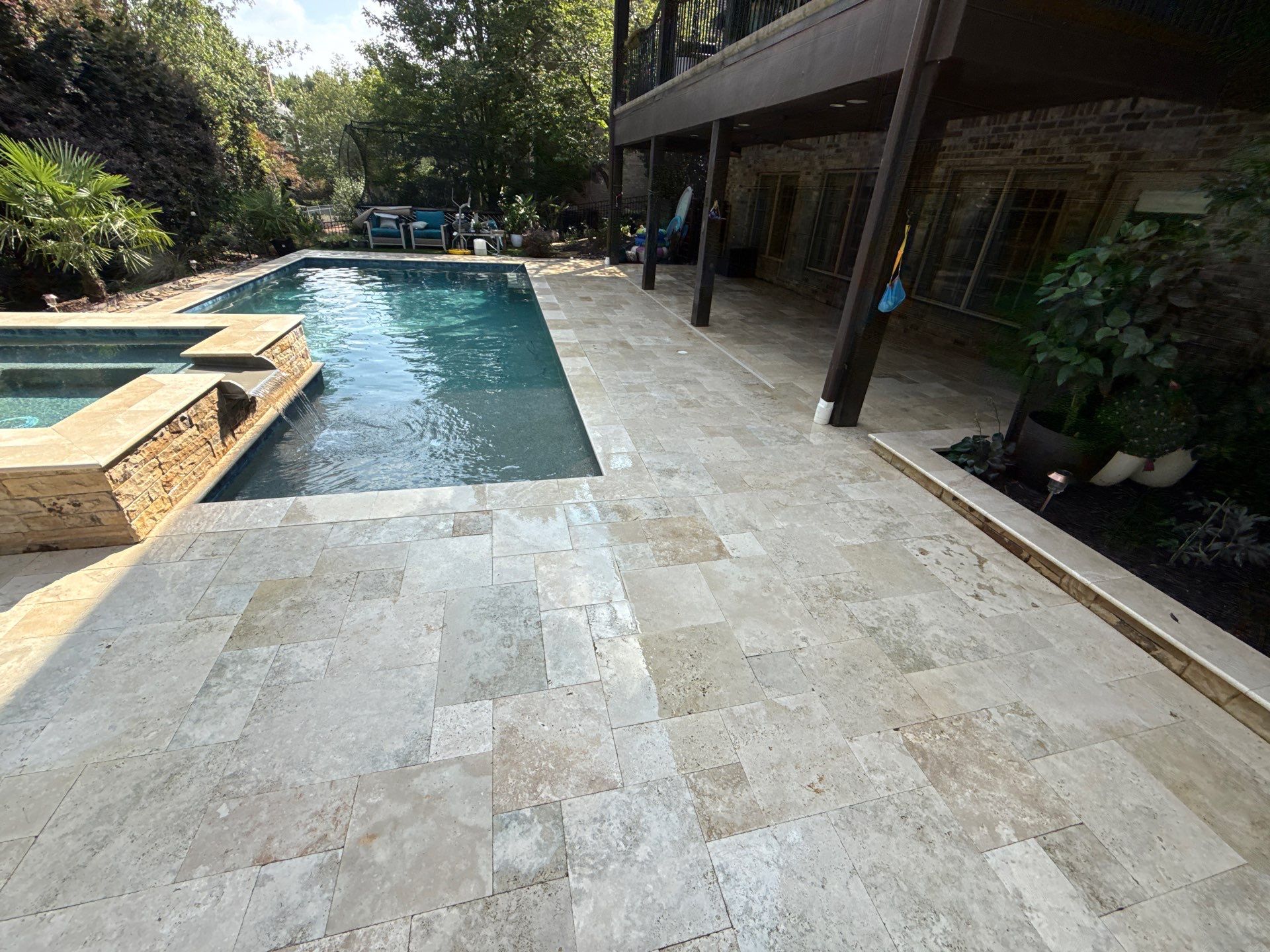 Pool Deck using Concrete Sealant by DuraSeal
