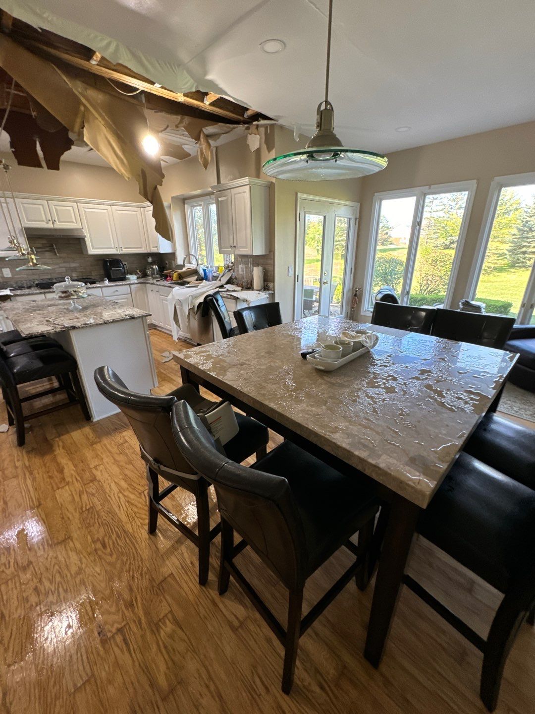 Project in Canton by EzDry Water Mitigation & Property Restoration