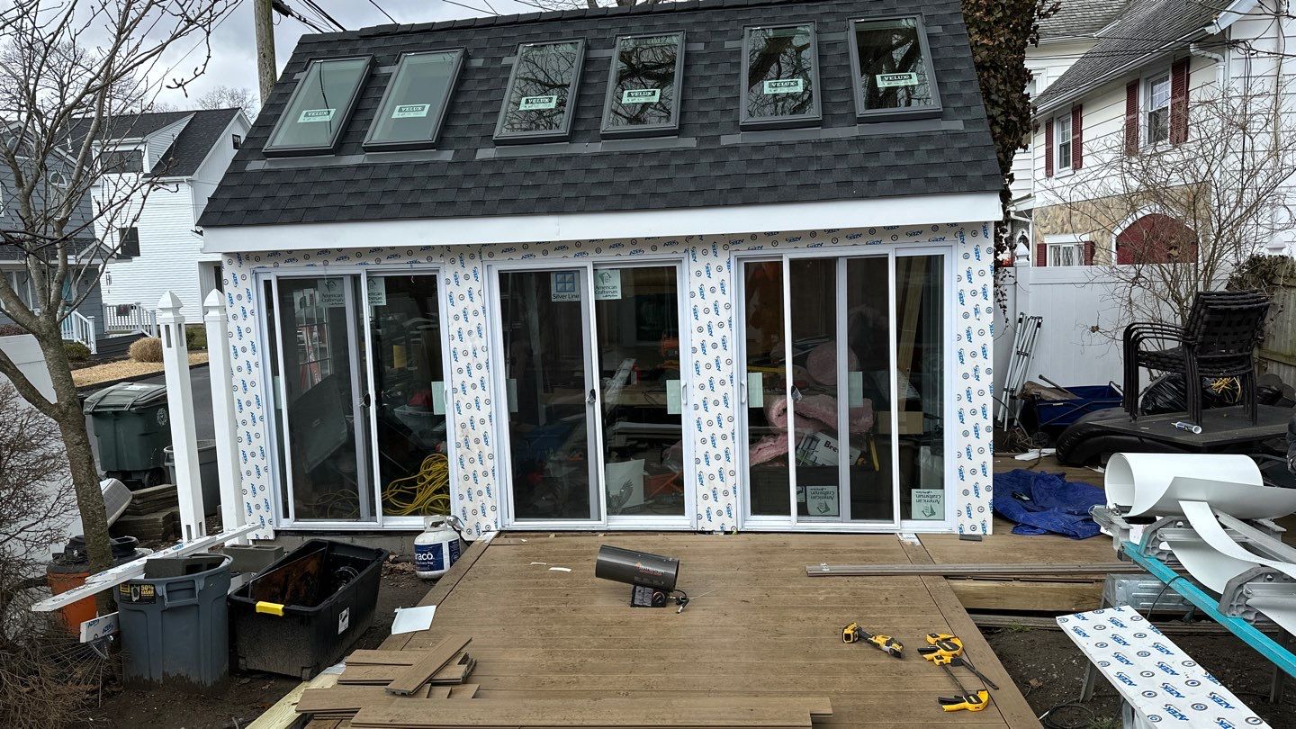 Siding Installation using Hardie Plank Aged Pewter by A Plus Exterior