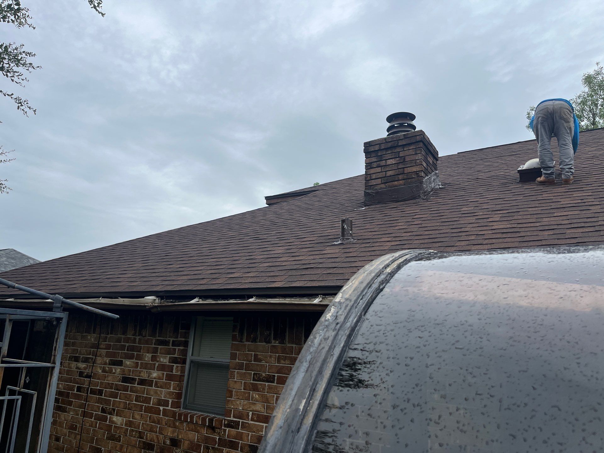 Residential Roofing Repair using Owen's Corning Duration (Lifetime) Shingles by Roof Repair Company