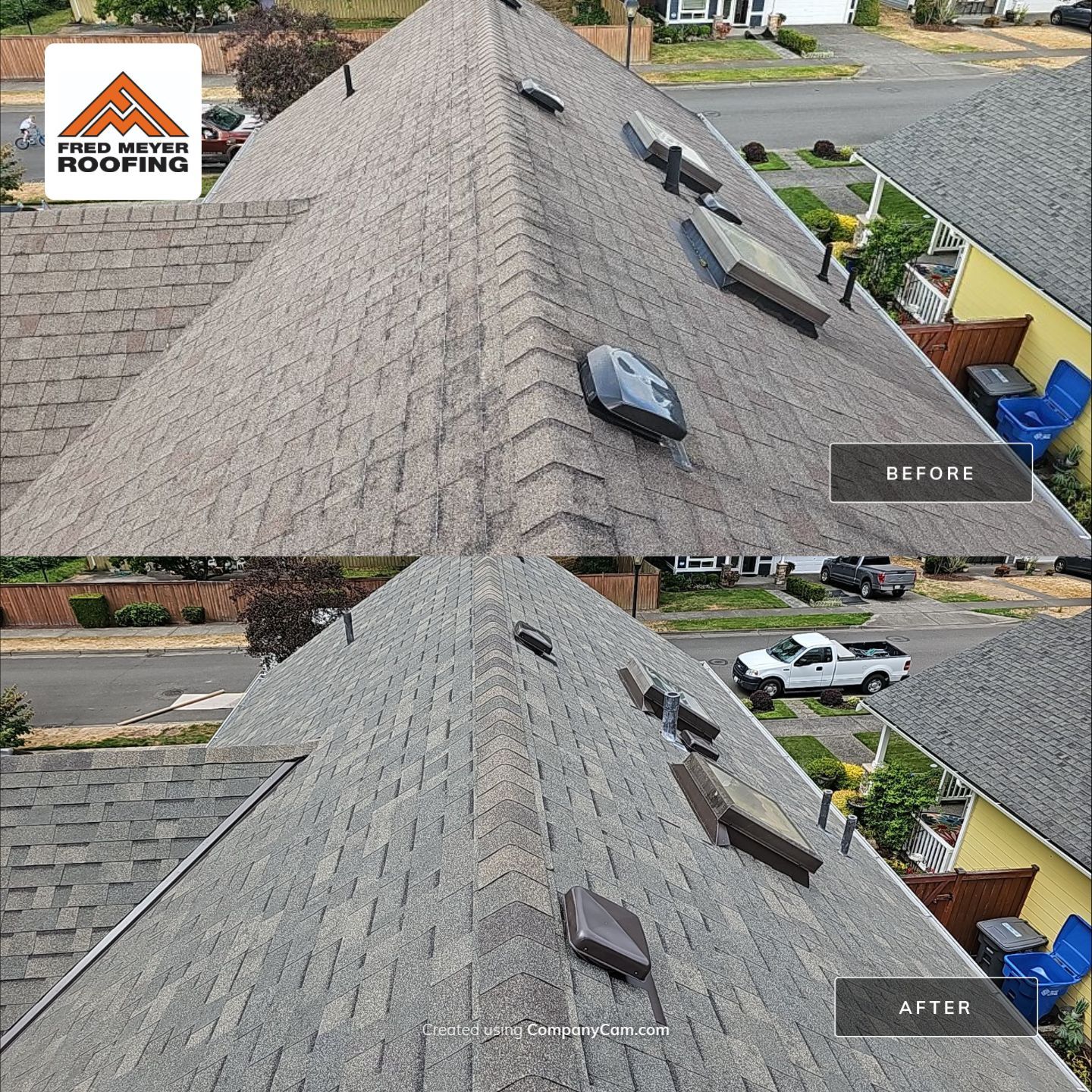 Roofing Project in Sumner by Fred Meyer Roofing