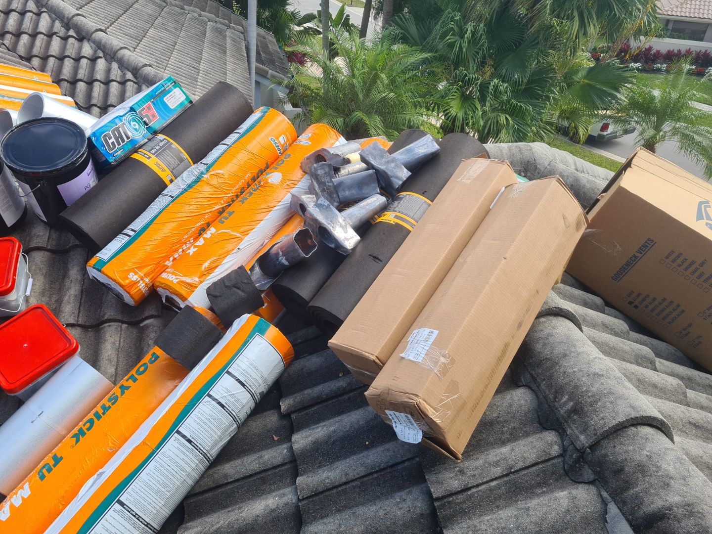 Residential Roofing Installation using Eagle Roofing Tile by BLUES BROTHERS ROOFING