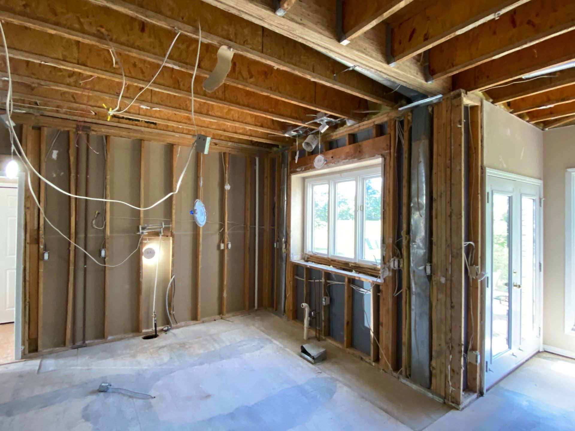 Project in Canton by EzDry Water Mitigation & Property Restoration