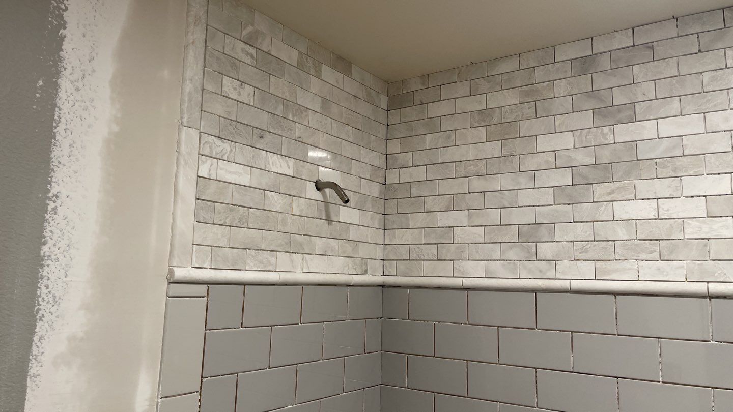 Full Bathroom Remodel by First United Roofing & Construction