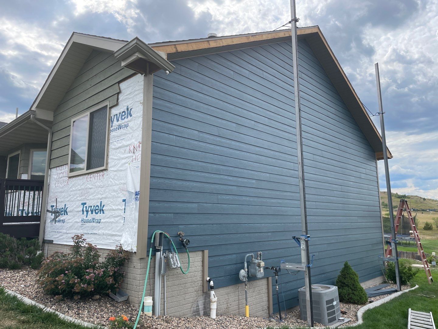 Siding Installation using LP SmartSide by Weather-Tite Exteriors LLC