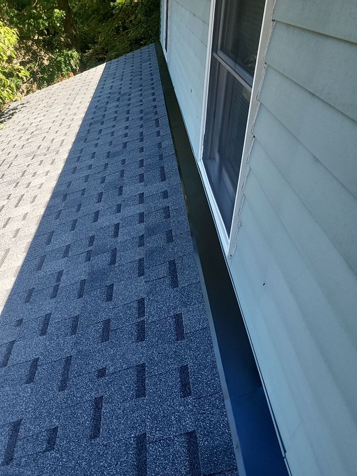 ATLAS PINNACLE COLOR: SCOTCHGARD PEWTER DRIP EDGE: BLACK by Eagle Eye Roofing