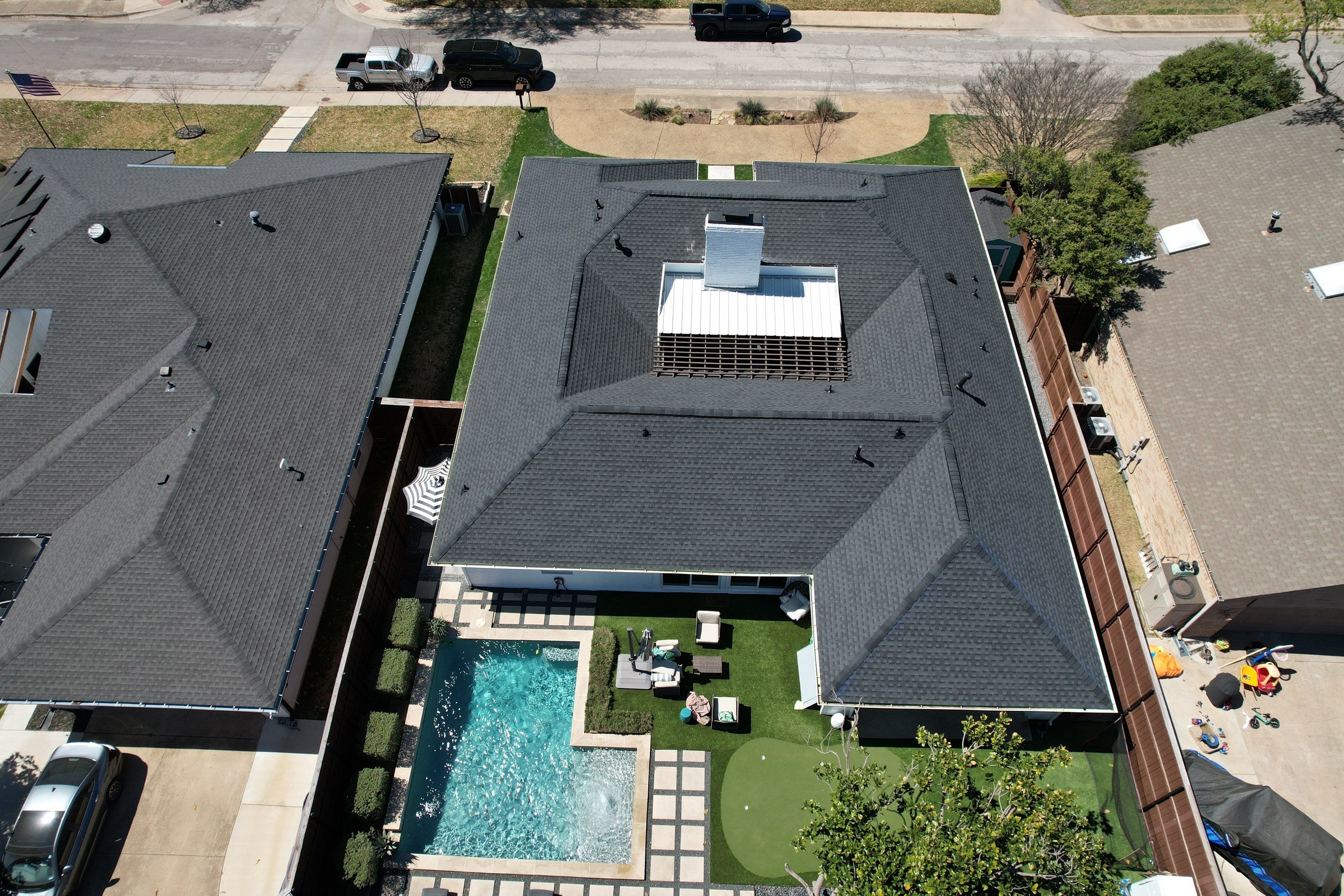 Project in Dallas by Zeus Exteriors